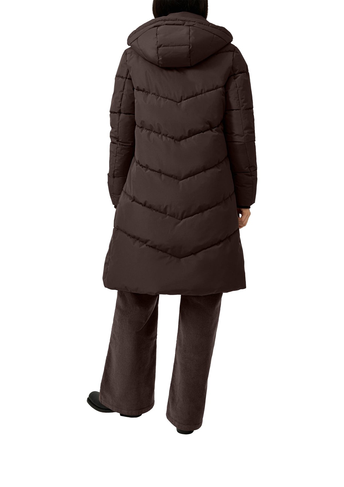 QS by S.Oliver Damen Mantel  Brown