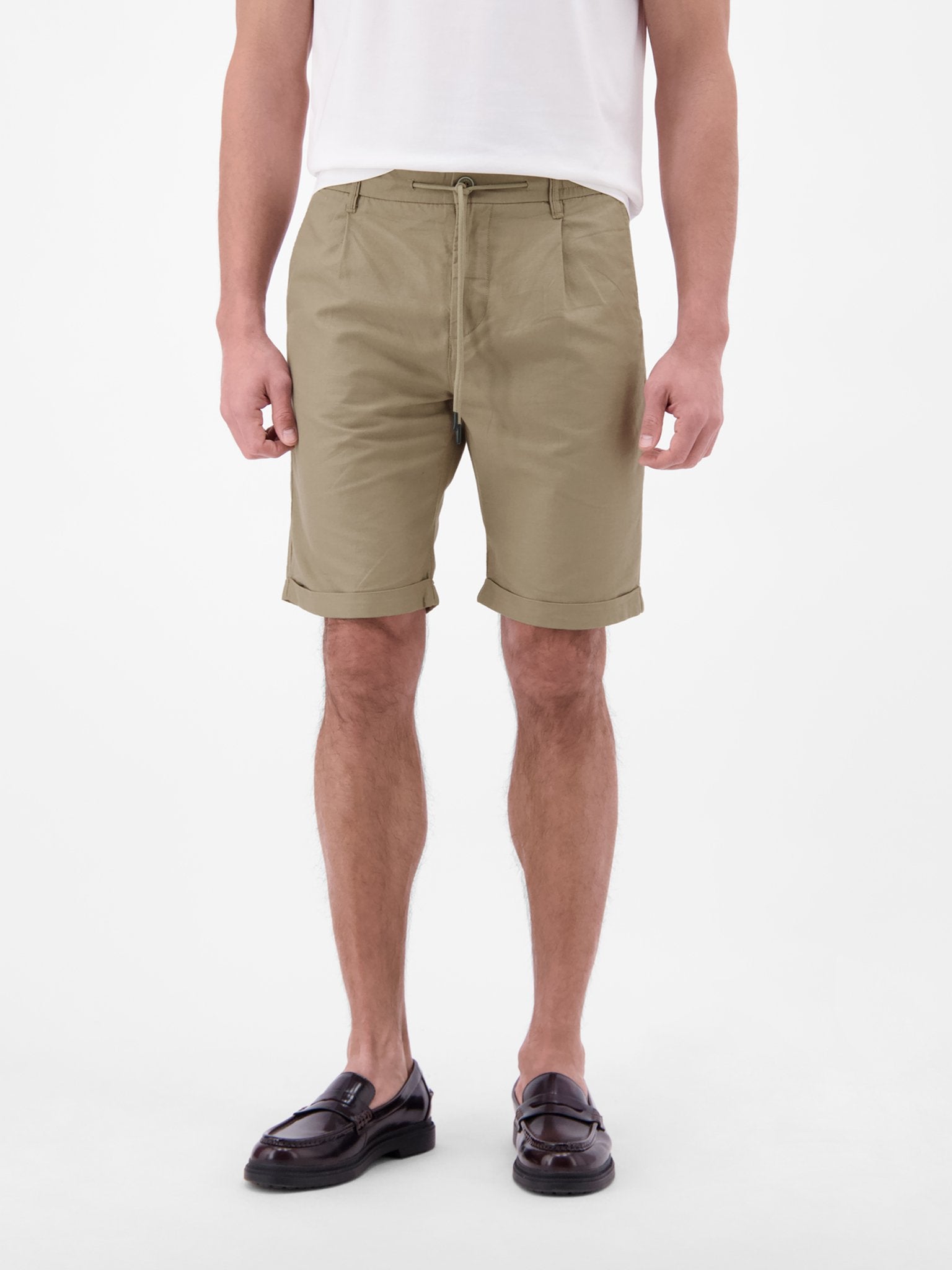 Lerros Herren Shorts Medium Kitt