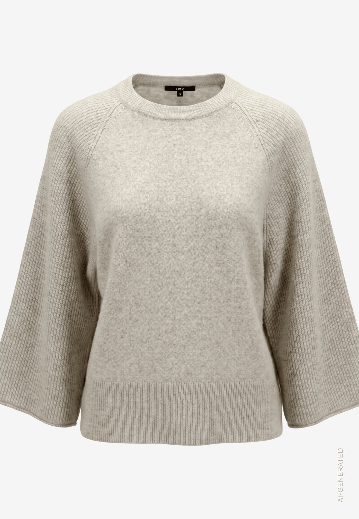 Zero Damen Pullover Light Beige Mel