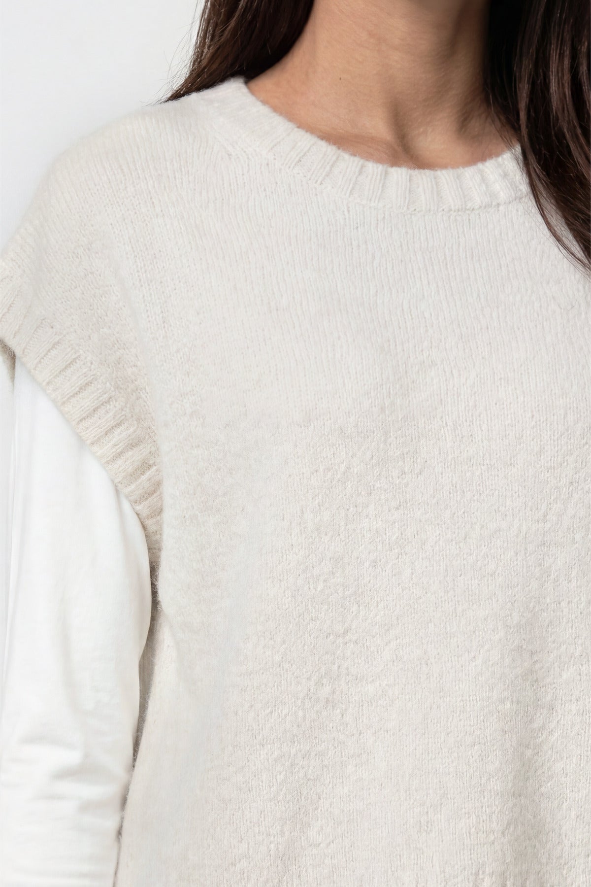 Monari Damen Pullover Pearly
