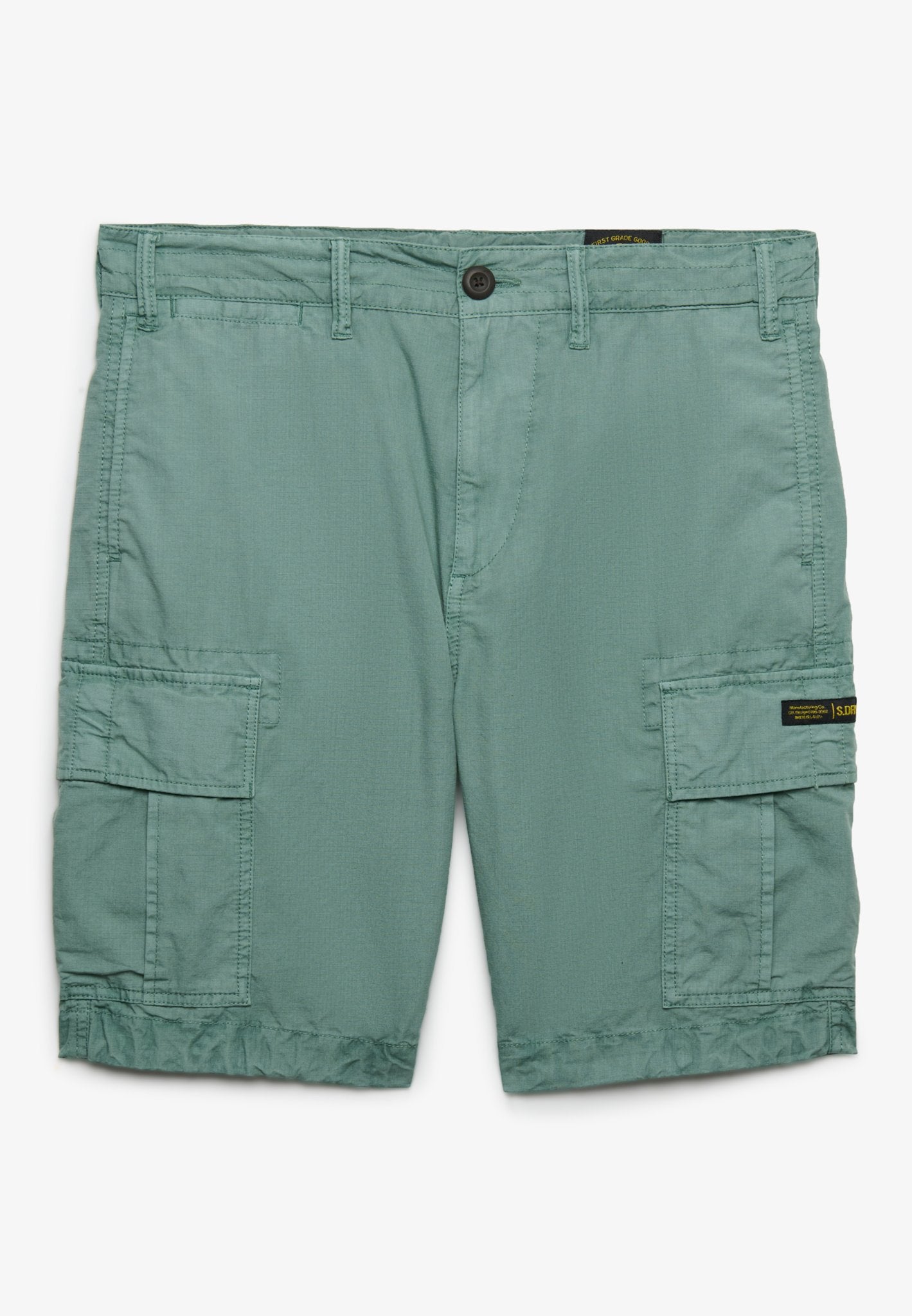 Superdry Men Herren Shorts Ds Fossil Gree
