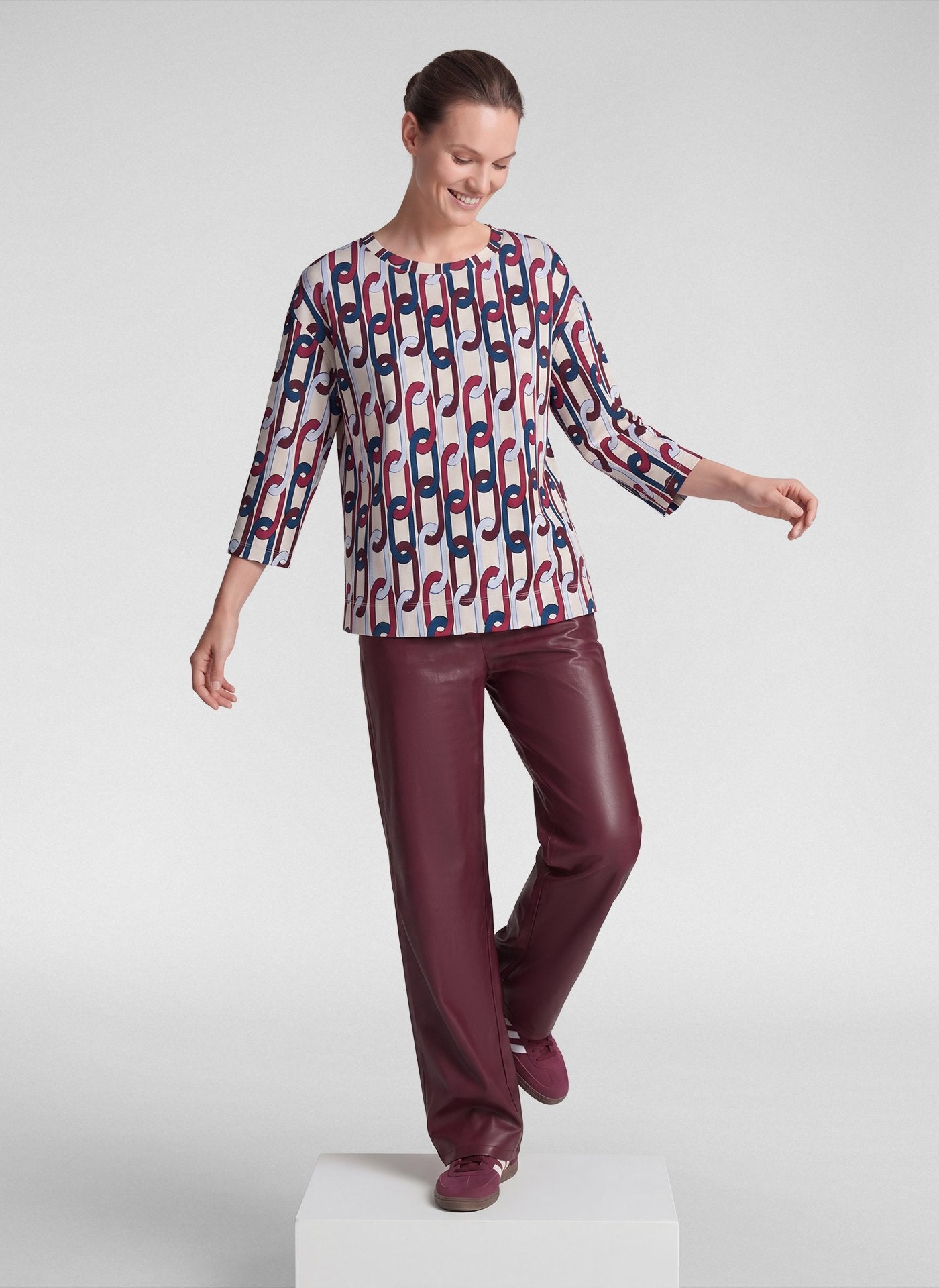 Rabe Damen T-Shirts Merlot