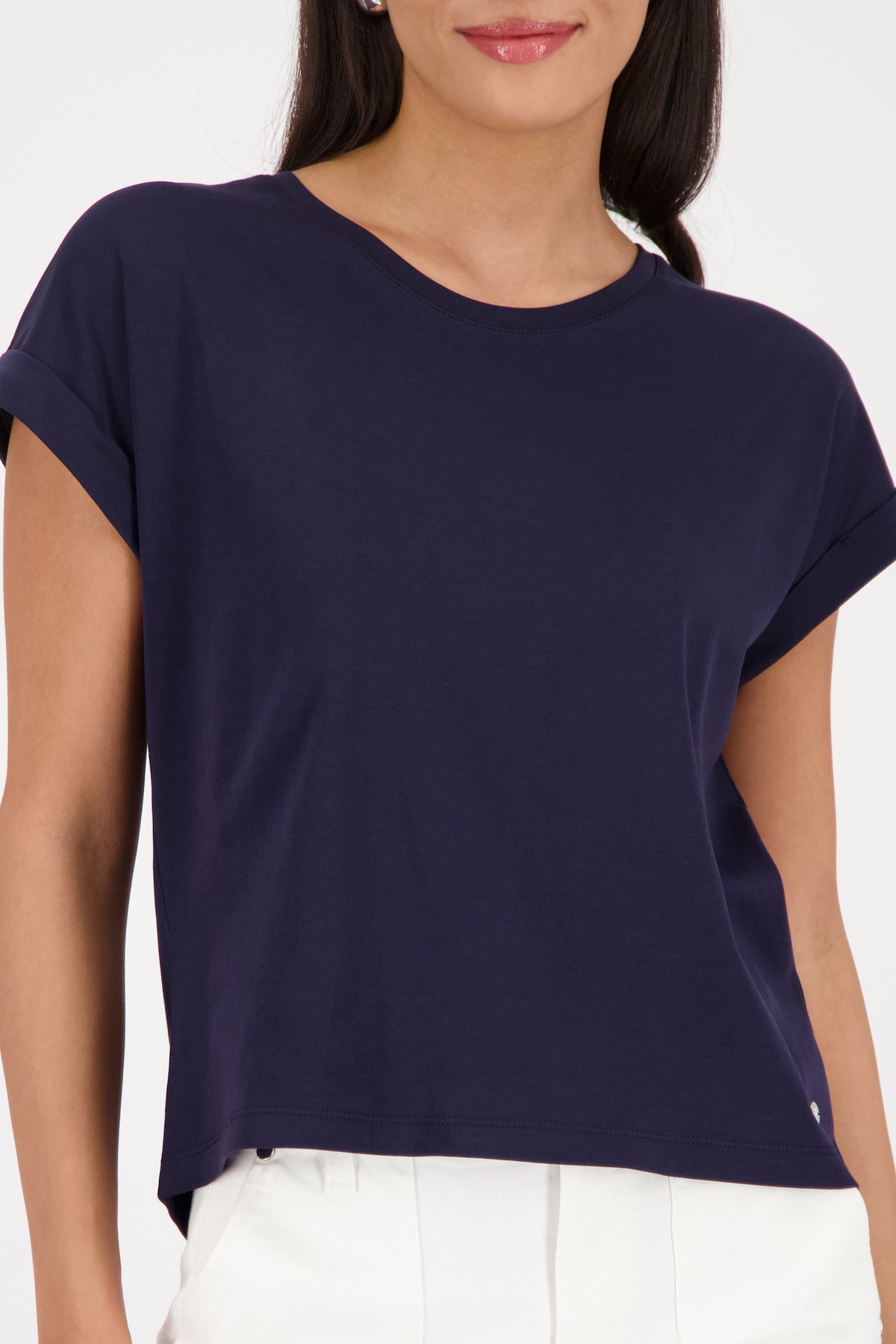 Monari Damen T-Shirts Marine