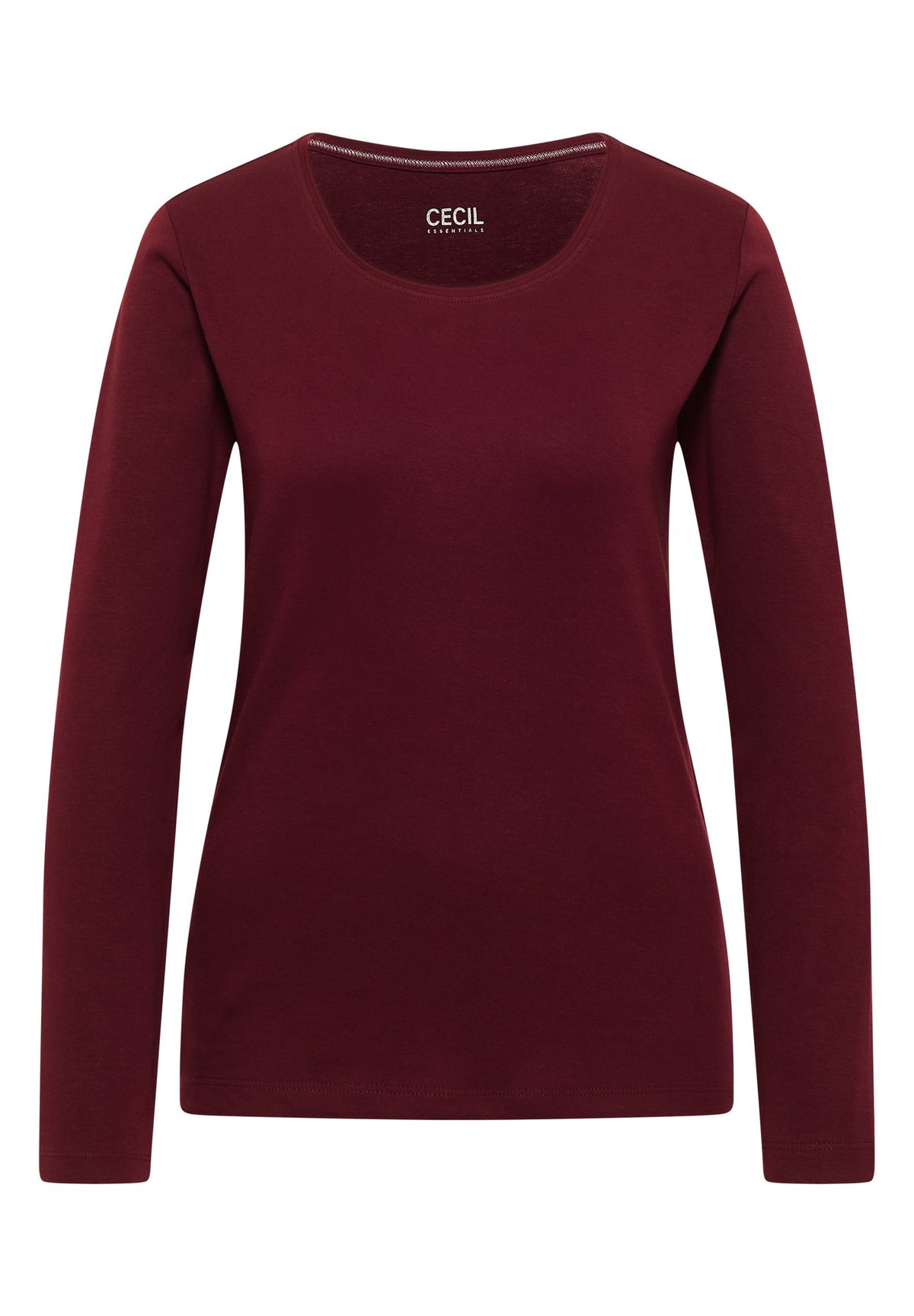 Cecil Damen T-Shirts Red Wine