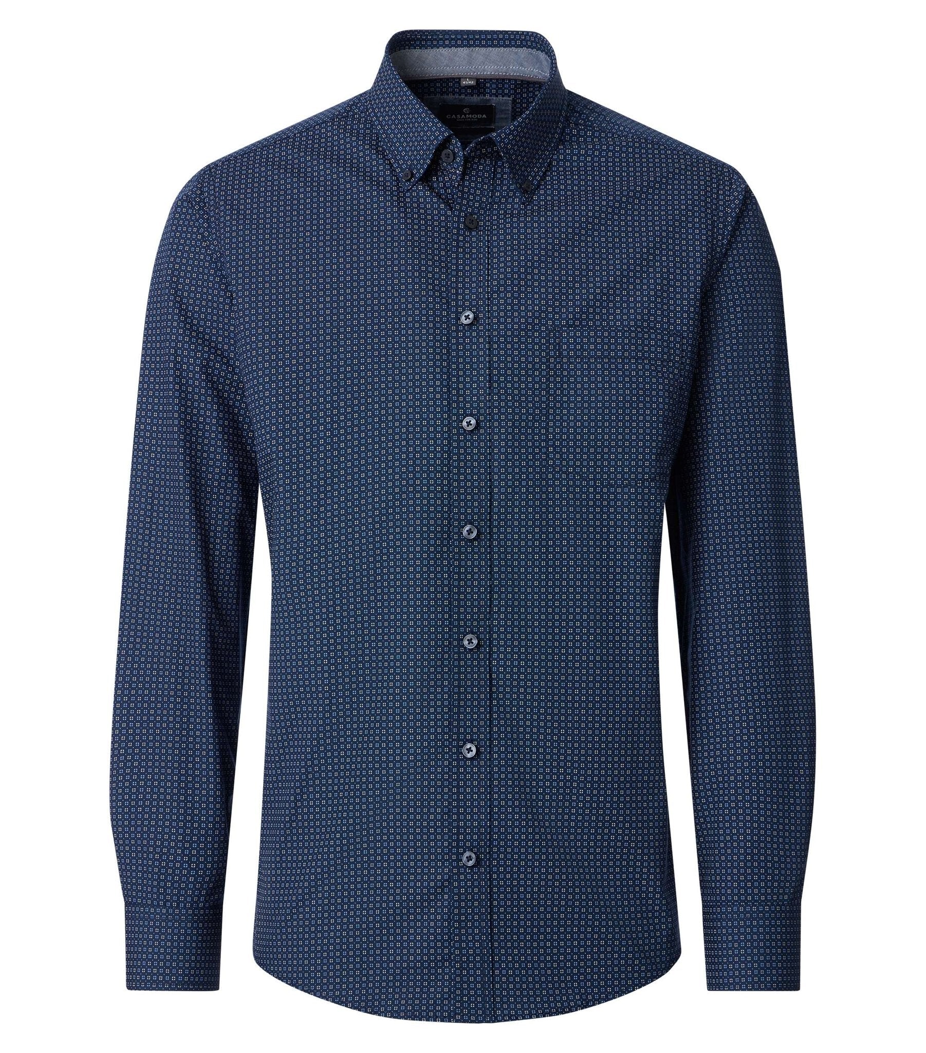 Casa Moda Herren Hemden  Blau
