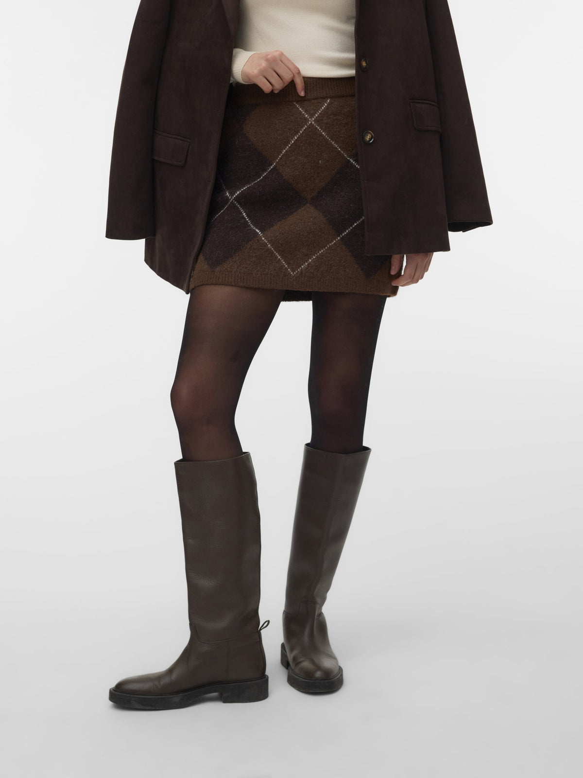 Vero Moda Damen Rock Cocoa Brown/W.