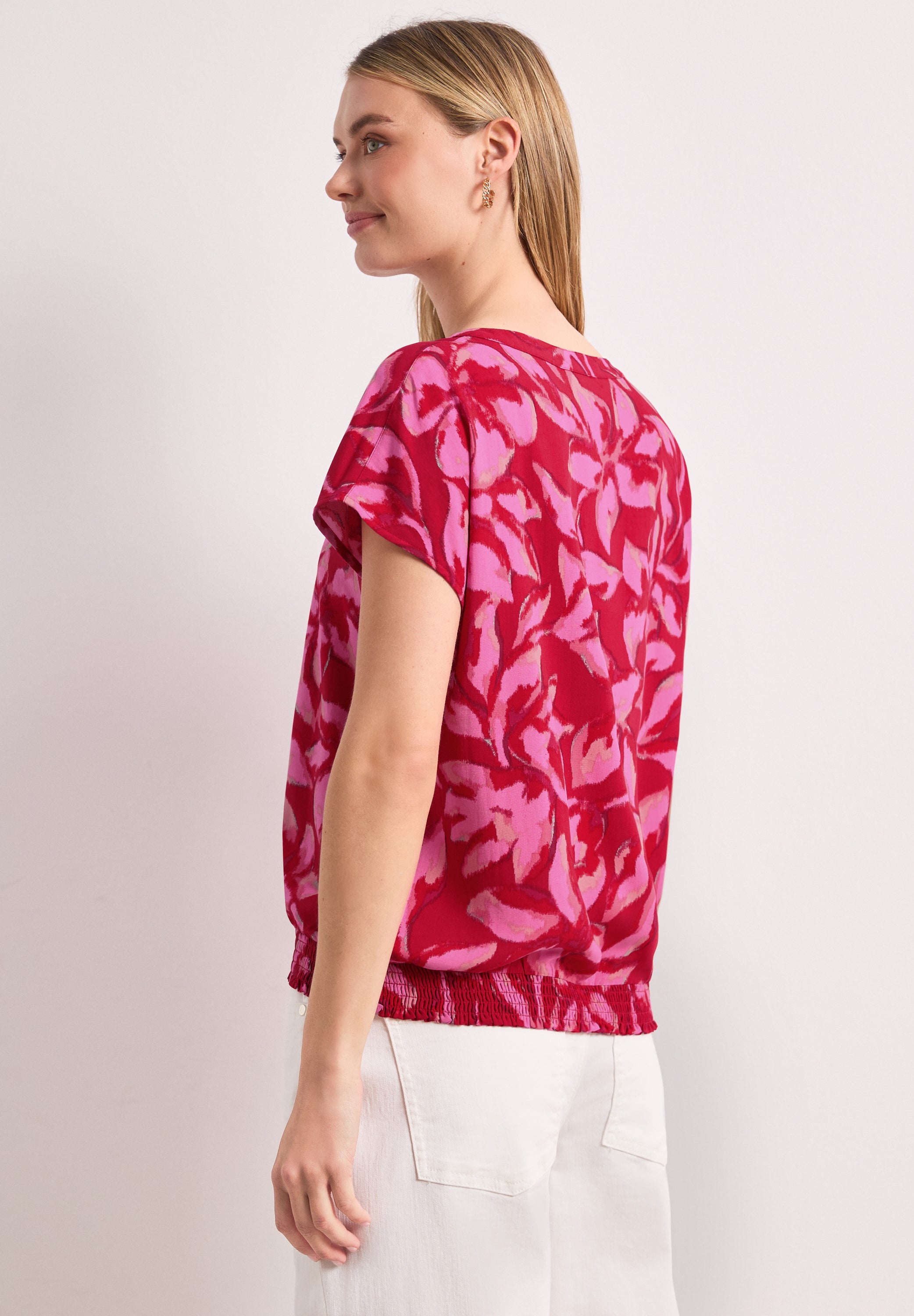 Street One Damen Blusen Salsa Red