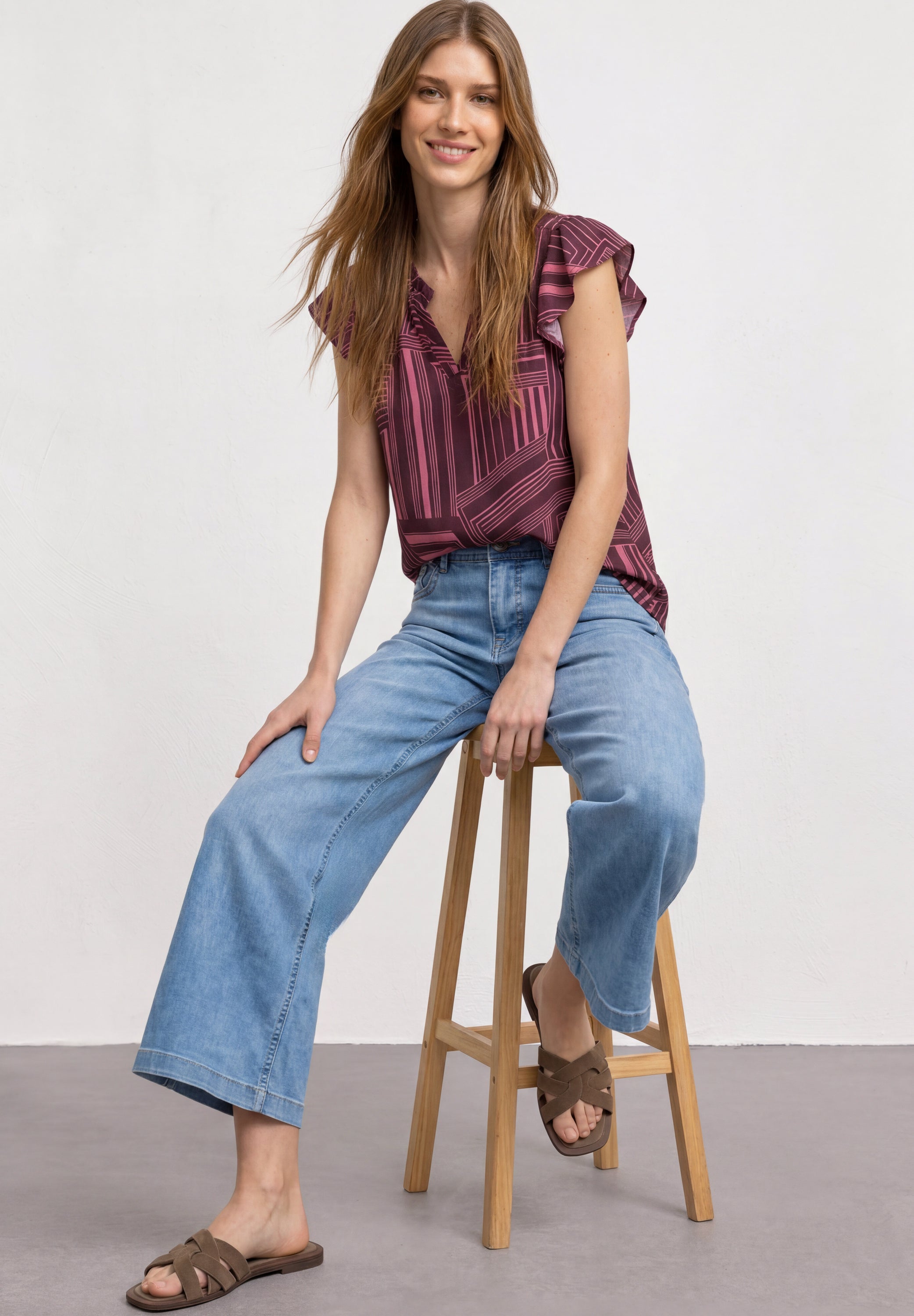Street One Damen Blusen Blush Ber