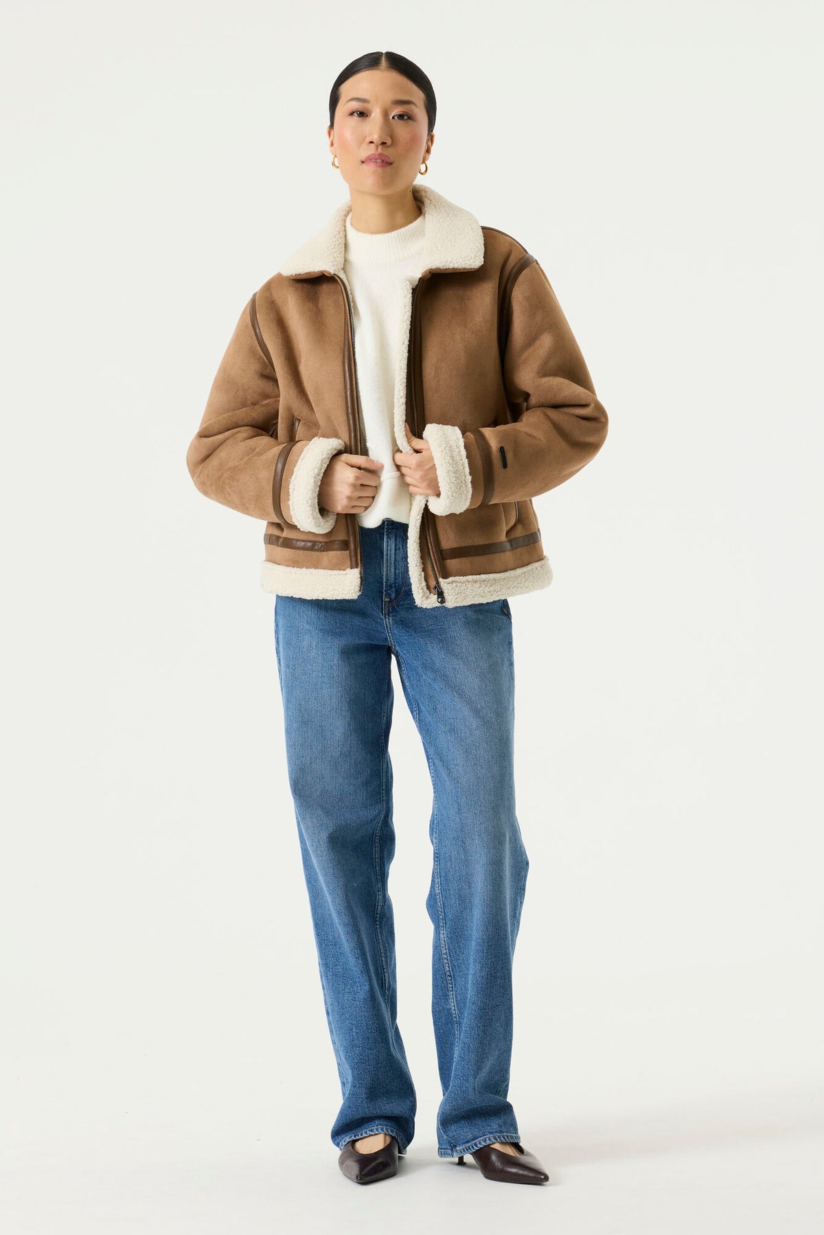 Garcia Damen Jacken Winter Camel