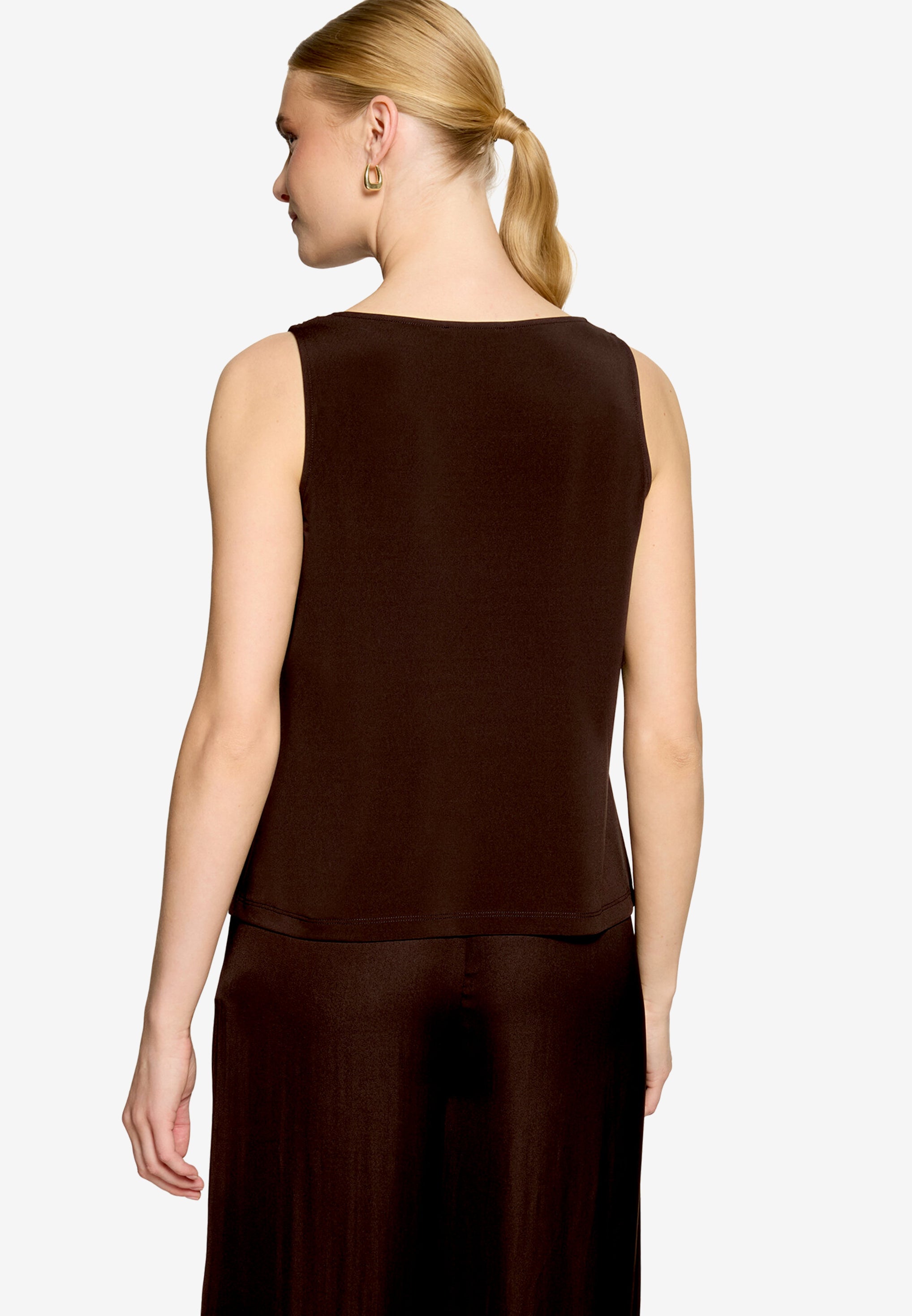 Zero Damen Tops Chocolate Plum