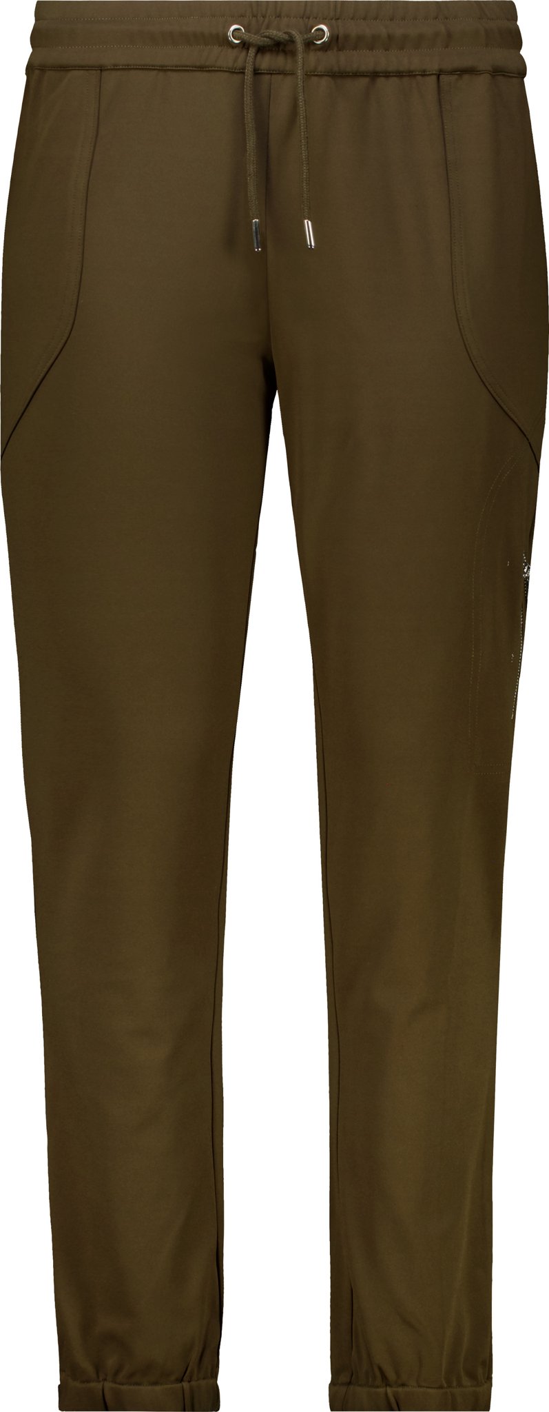 Monari Damen Hosen  Olive