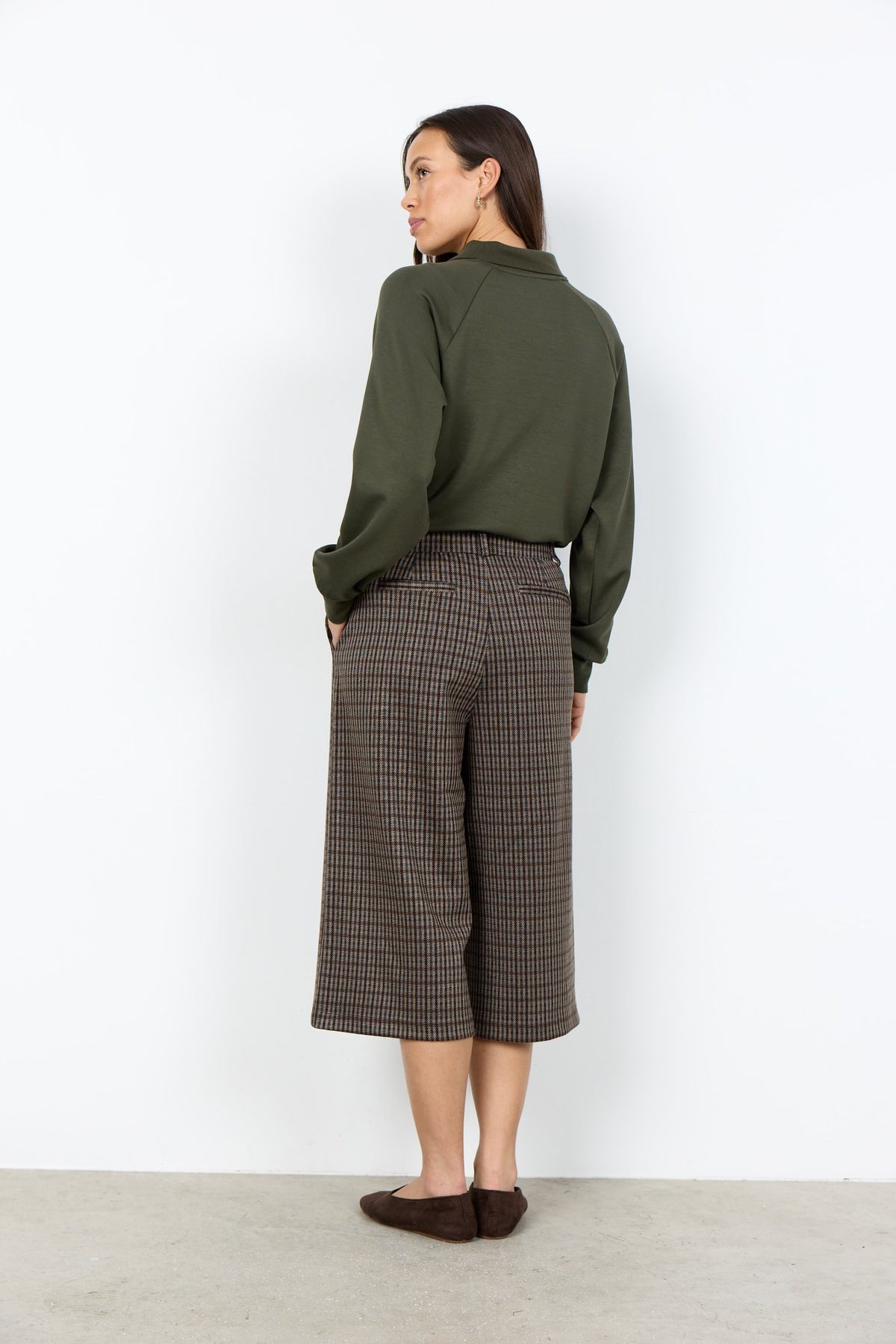 Soya Concept Damen Hosen Chocolate Plum