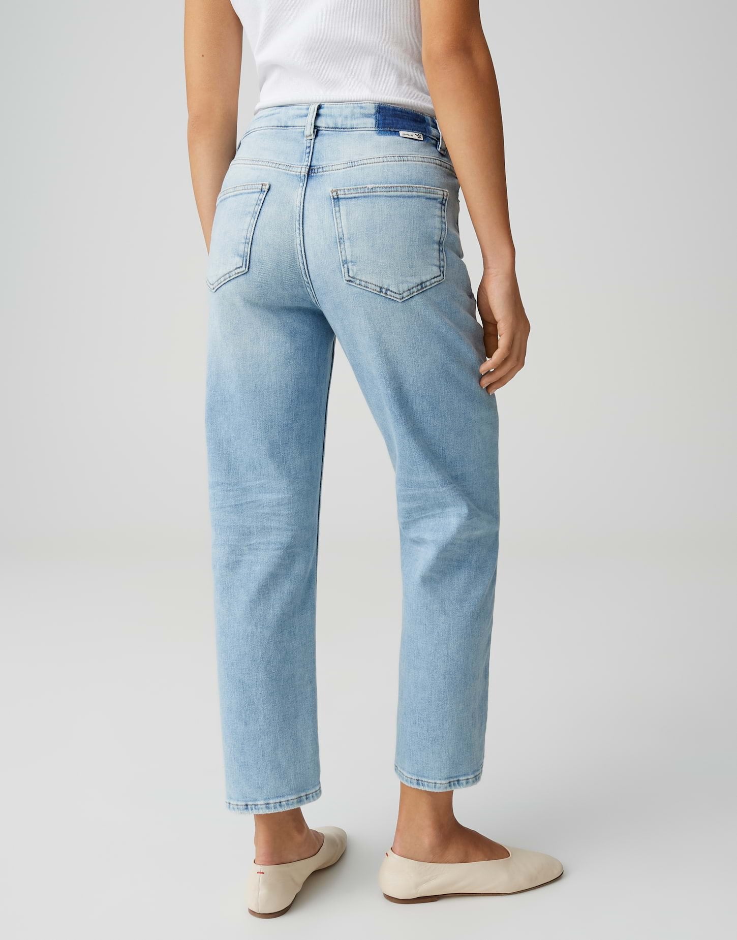 Opus Damen Jeans Light Iconic Bl
