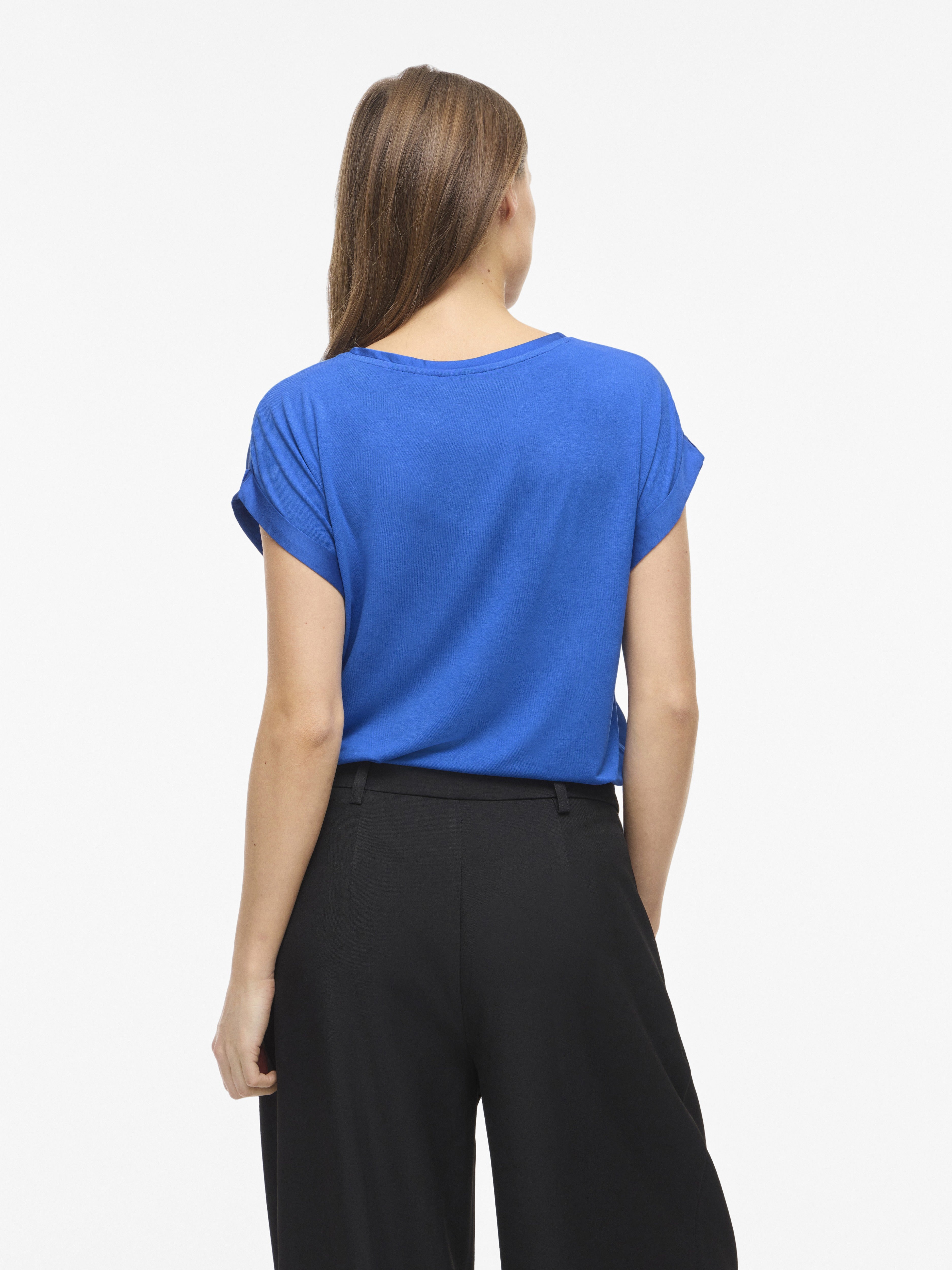 Vila Damen Tops Victoria Blue