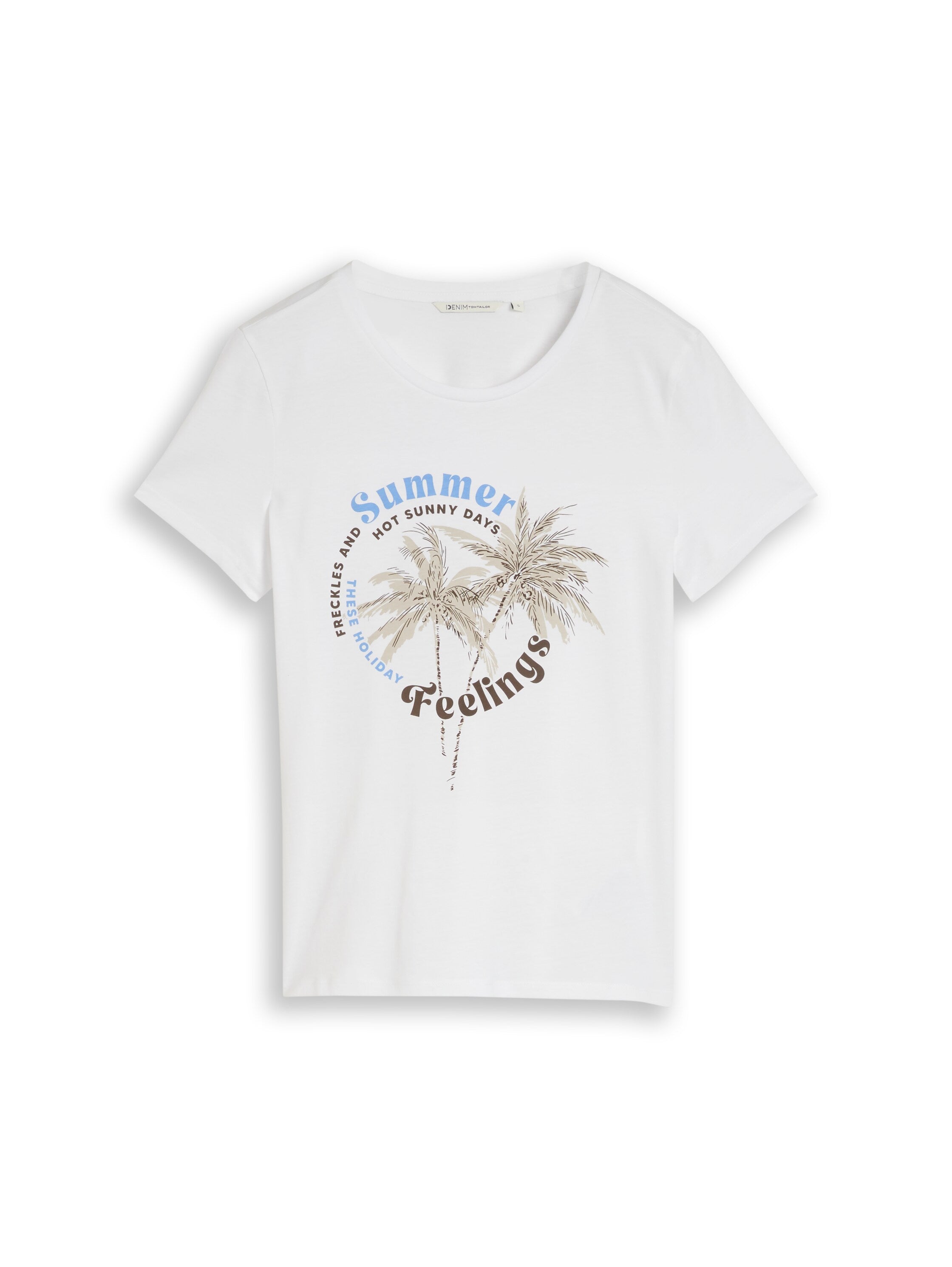 Tom Tailor denim Damen T-Shirts White