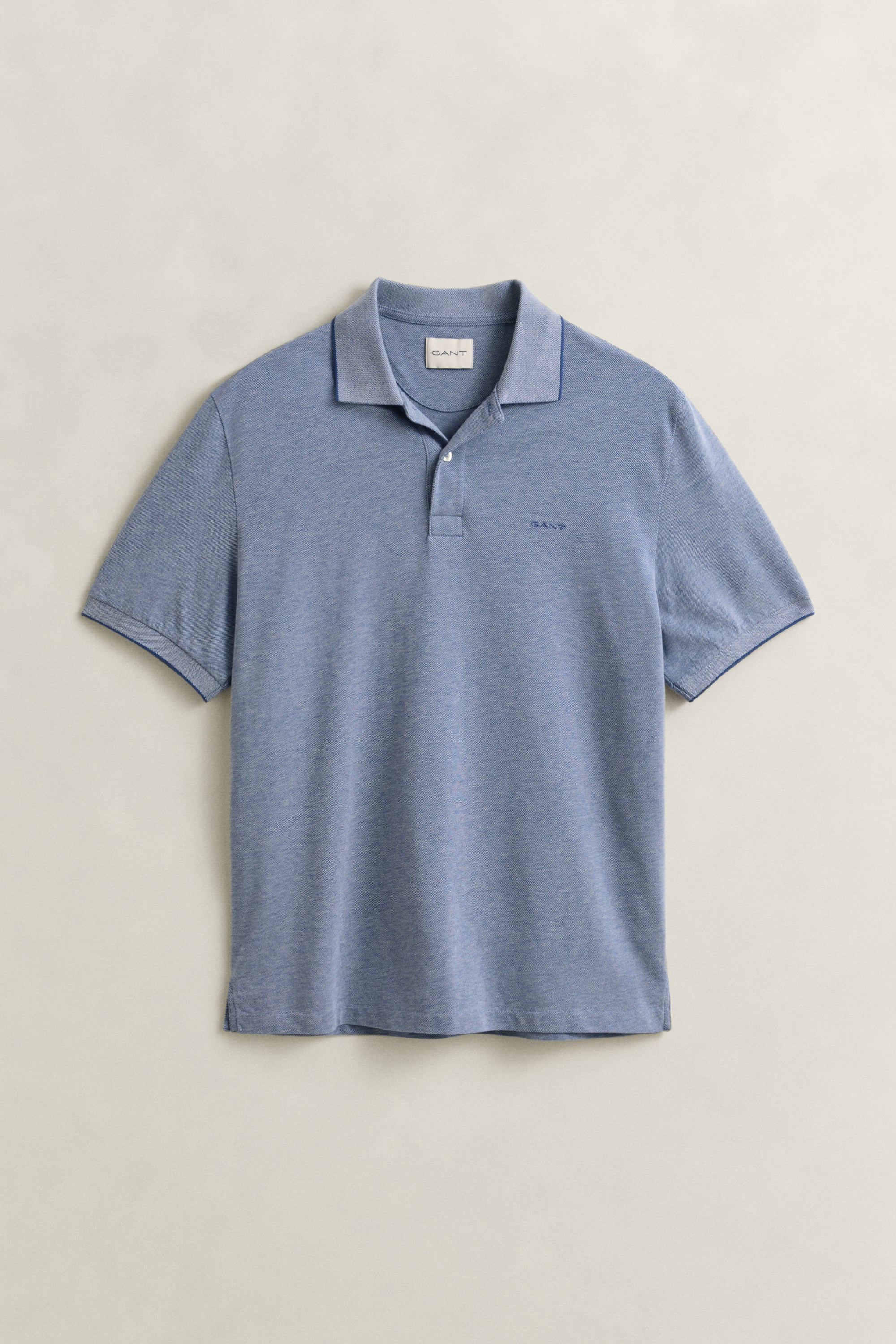 Gant Herren Polo-Shirts  Vintage Blu