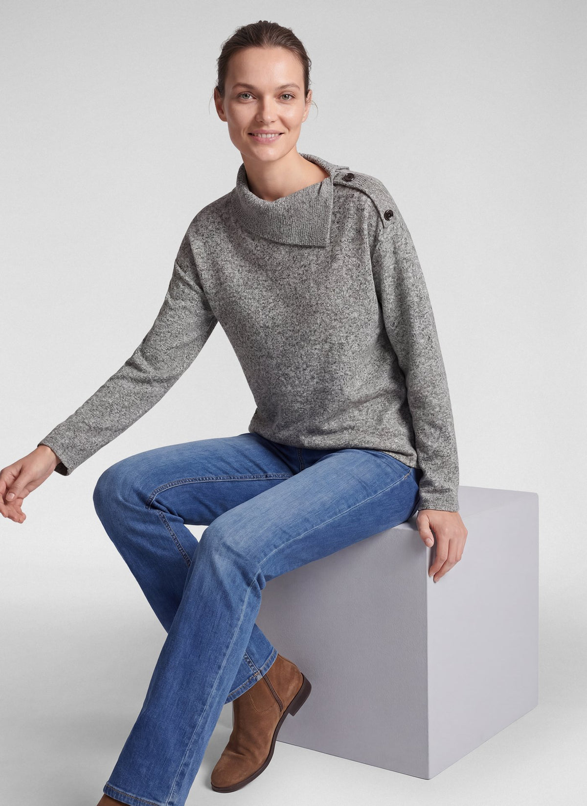 Rabe Damen T-Shirts Schiefer