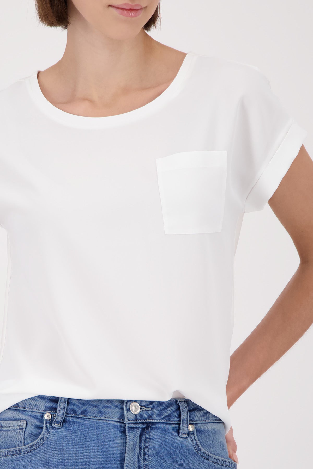 Monari Damen T-Shirts Off-White