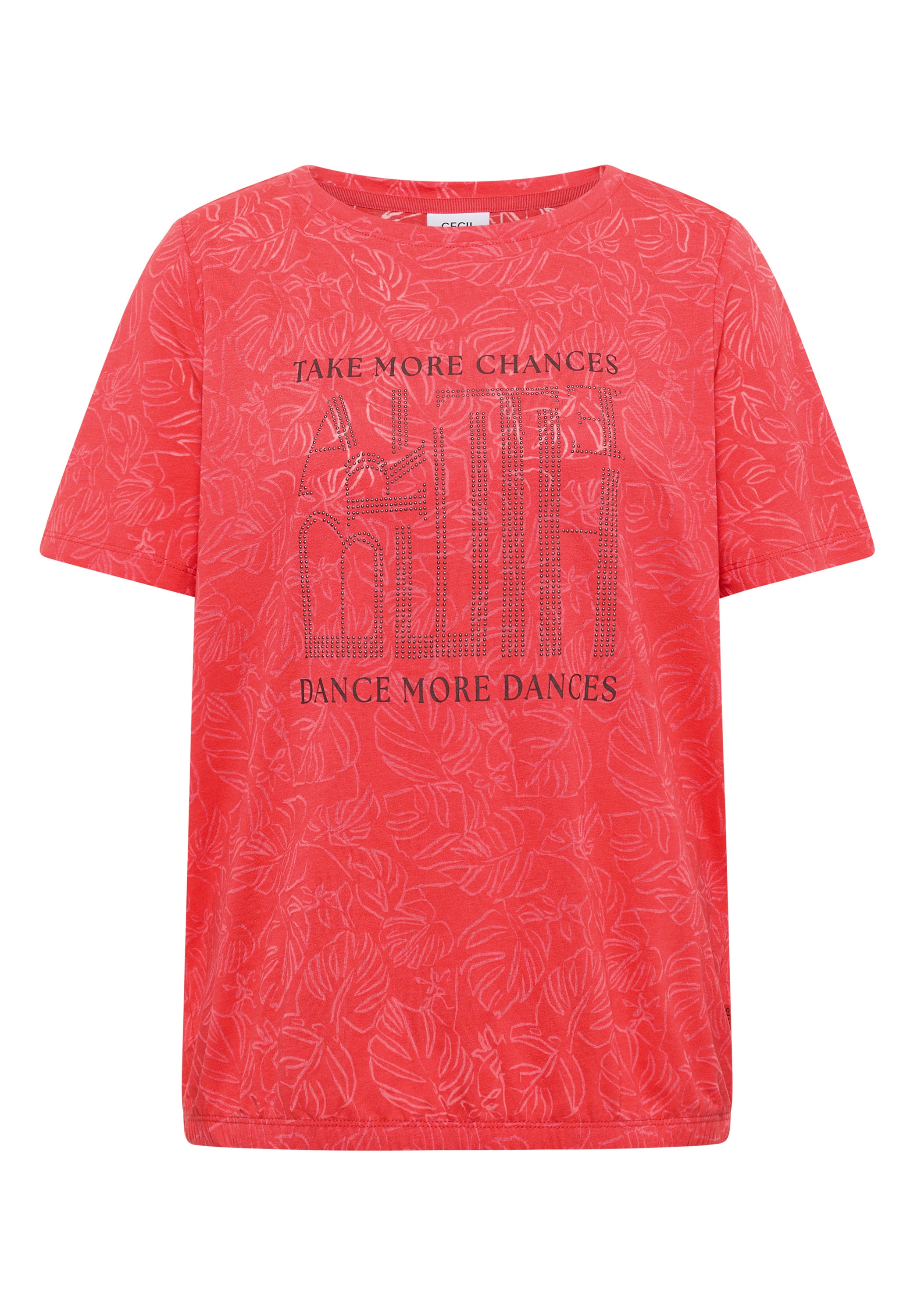 Cecil Damen T-Shirts  Coral