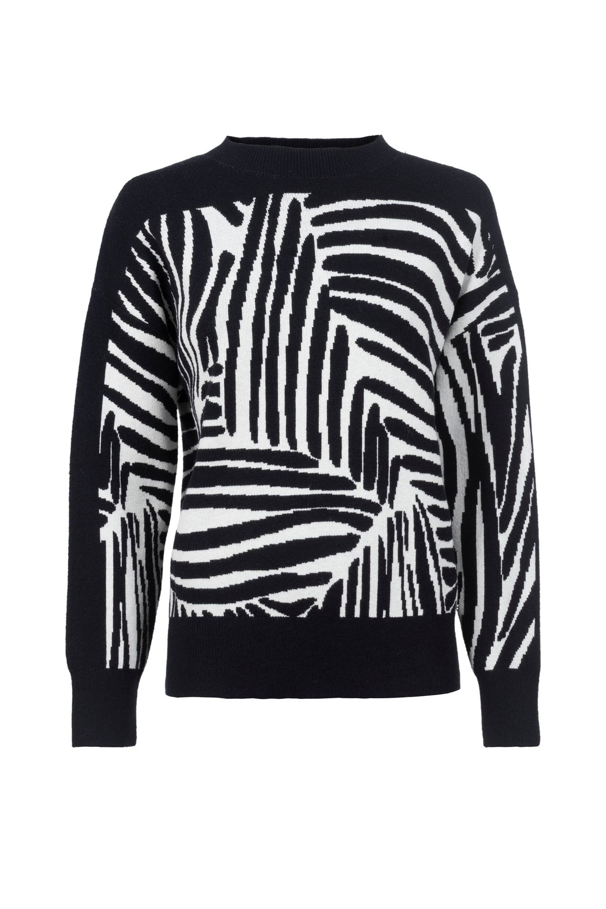 Soquesto Damen Pullover Dunkelblau