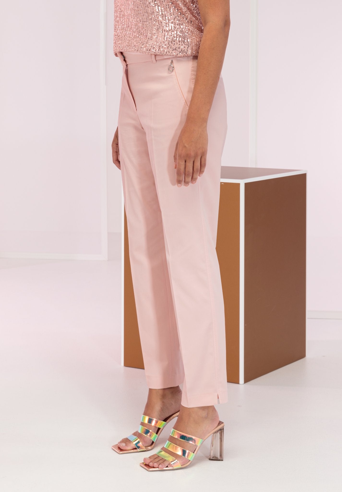 Bianca Damen Hosen Peach