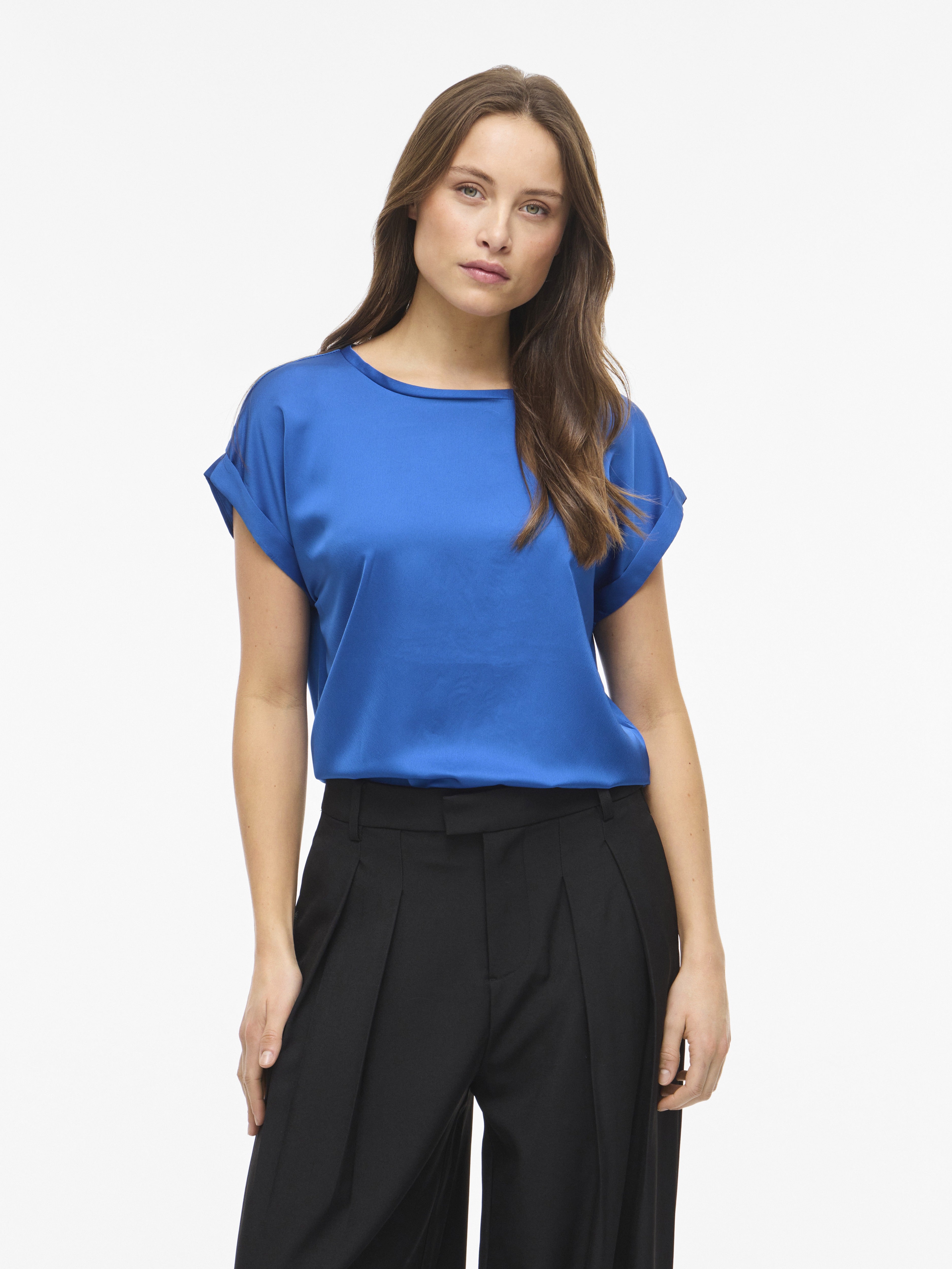 Vila Damen Tops Victoria Blue