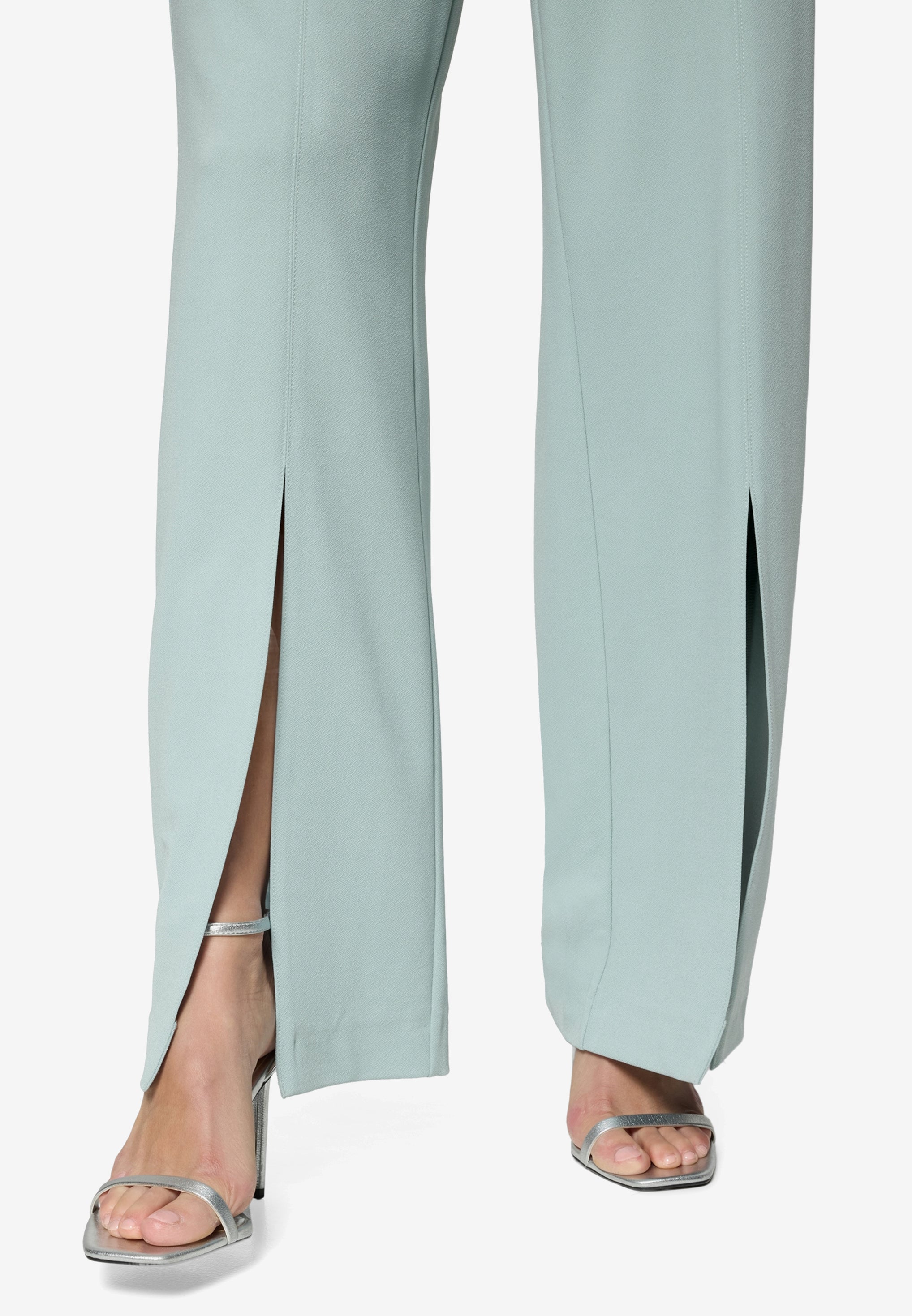 Zero Damen Hosen Silver Blue