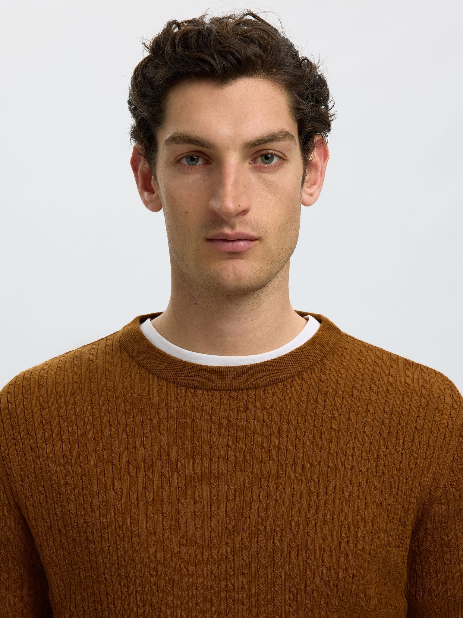 Selected homme Herren Pullover  Monks Ro