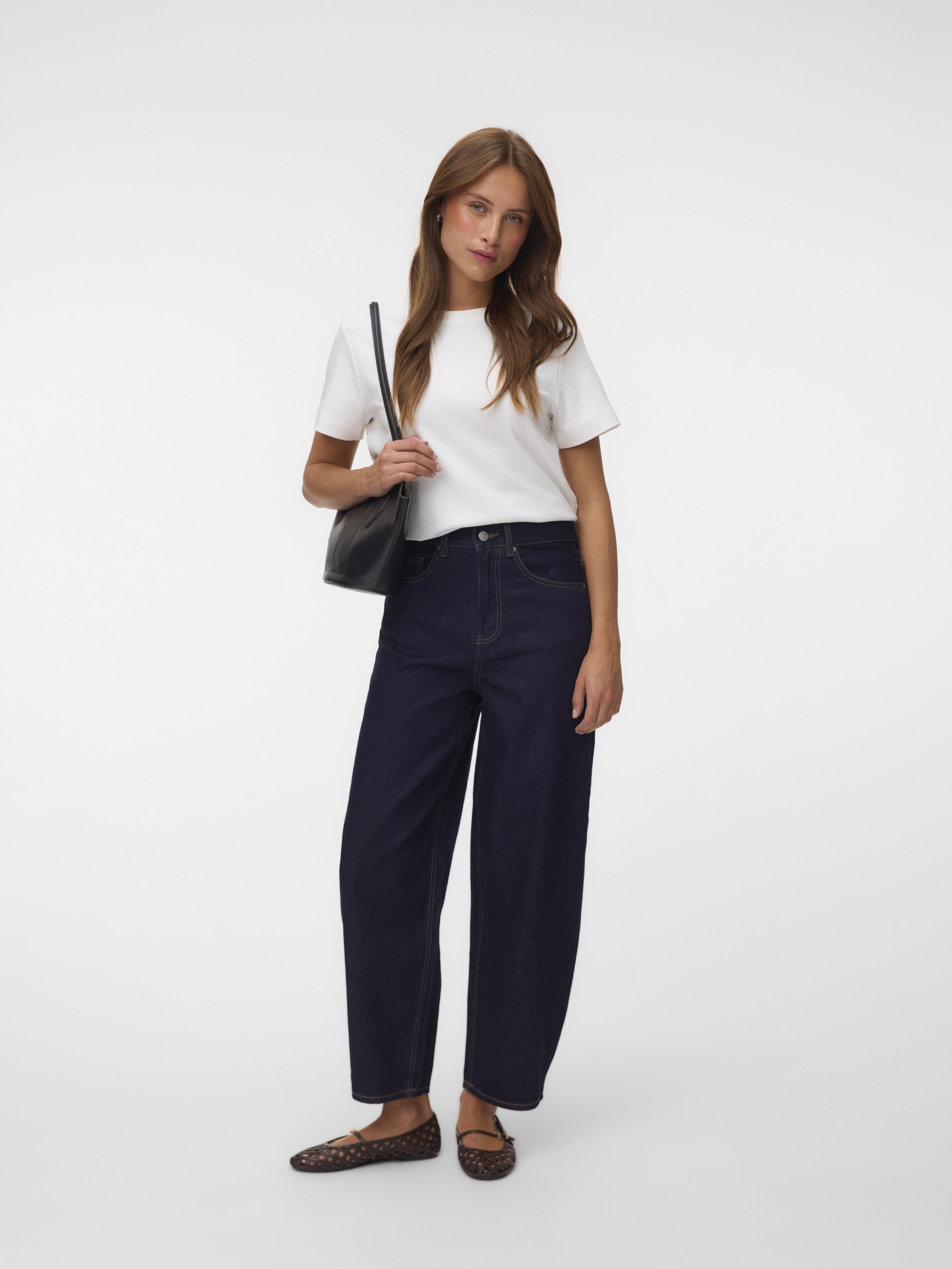 Vero Moda Damen Jeans Dark Blue Denim
