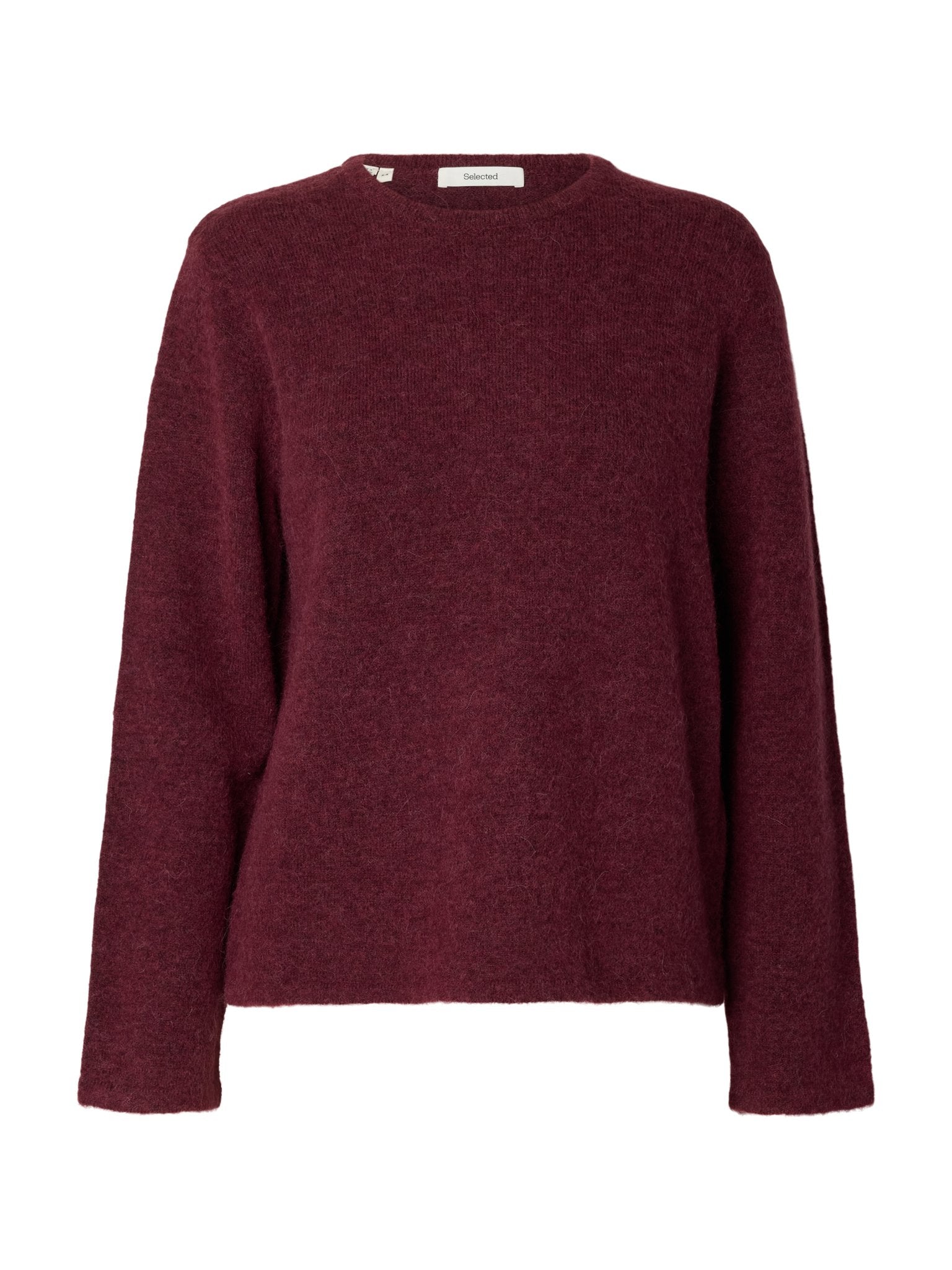 Selected Femme Damen Pullover Tawny Port/Mela
