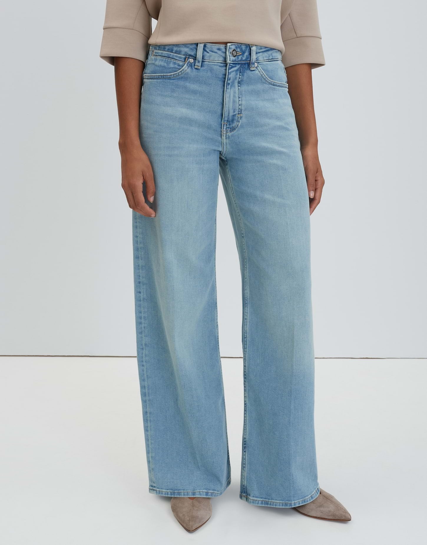 Someday Damen Jeans Light Tint Blue