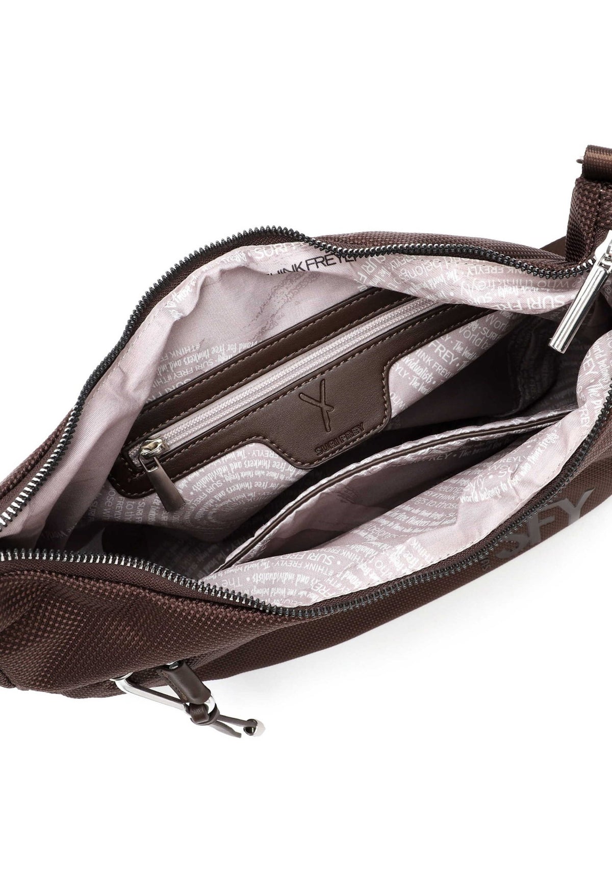 Surifrey Handtasche Darkbrown