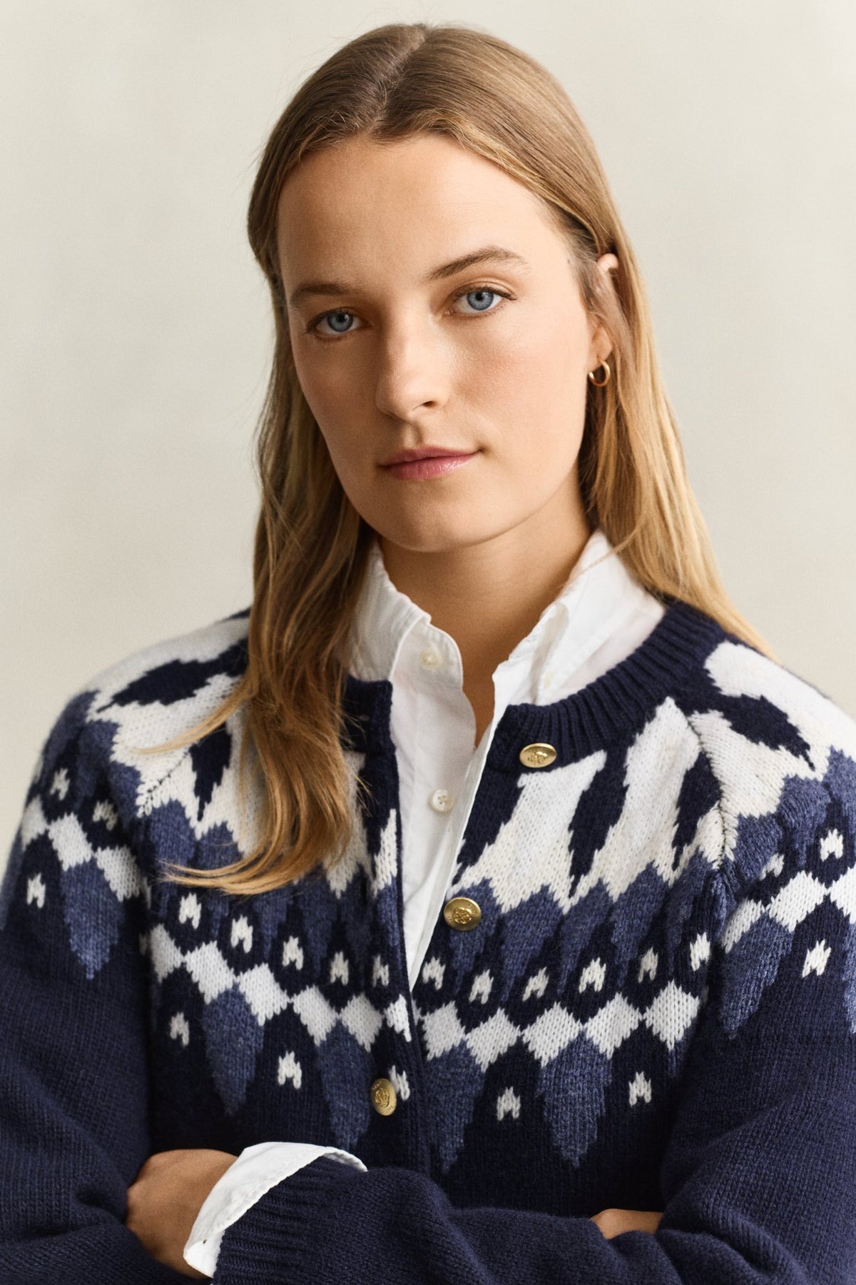 Gant Damen Strickjacken  Evening Blu