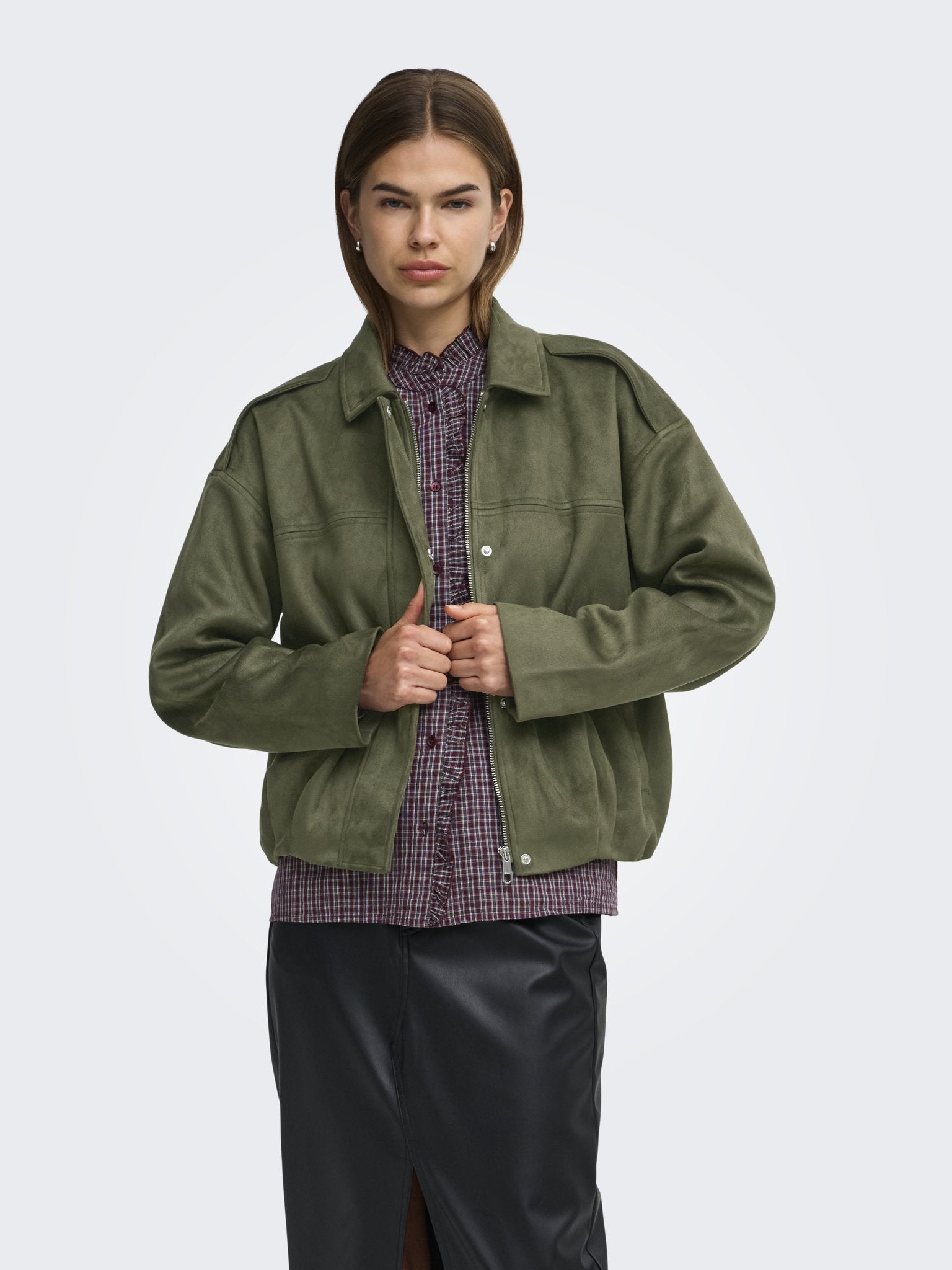 Only Damen Jacken Grape Leaf