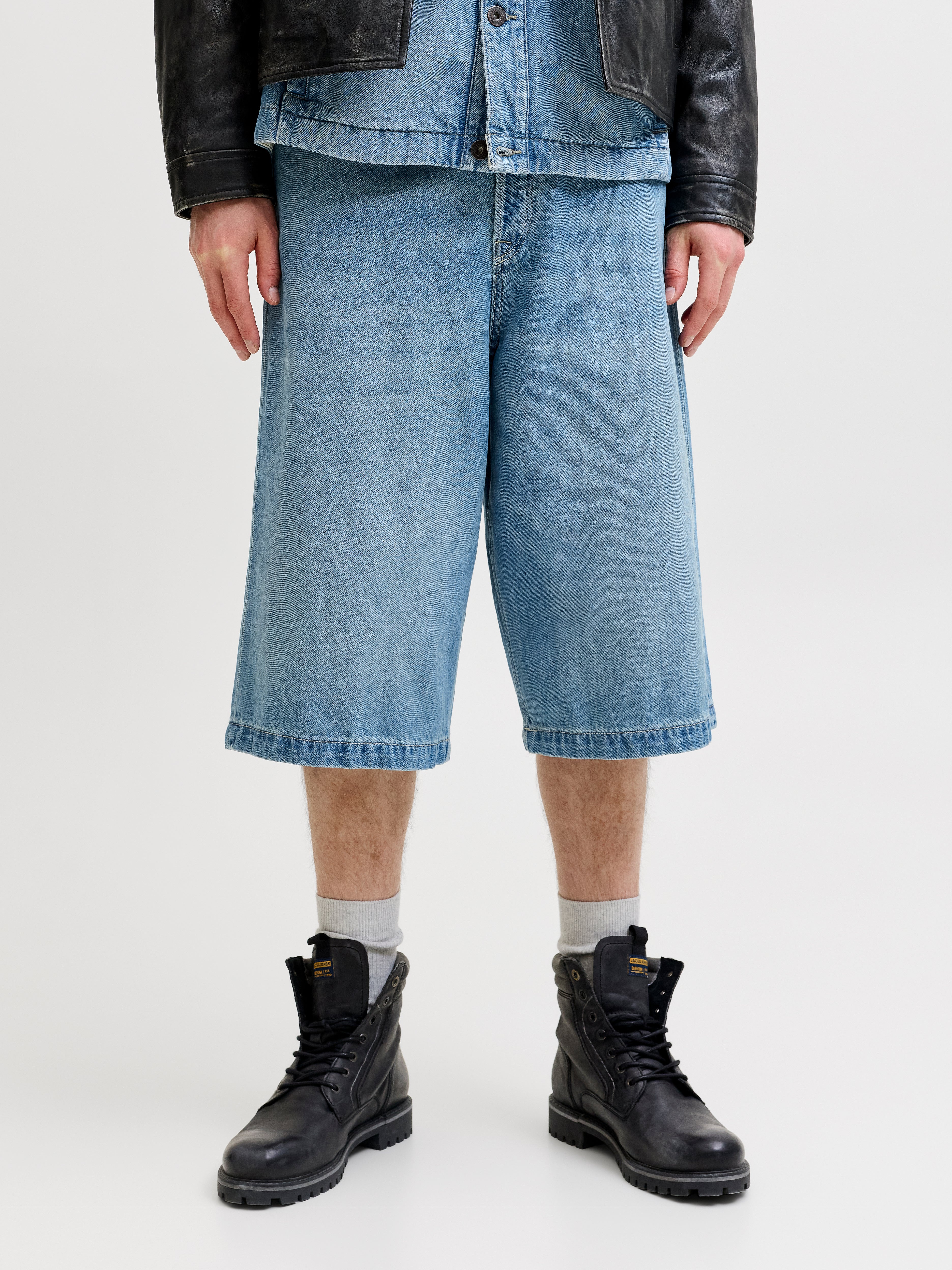 Jack & Jones Herren Shorts Blue Denim