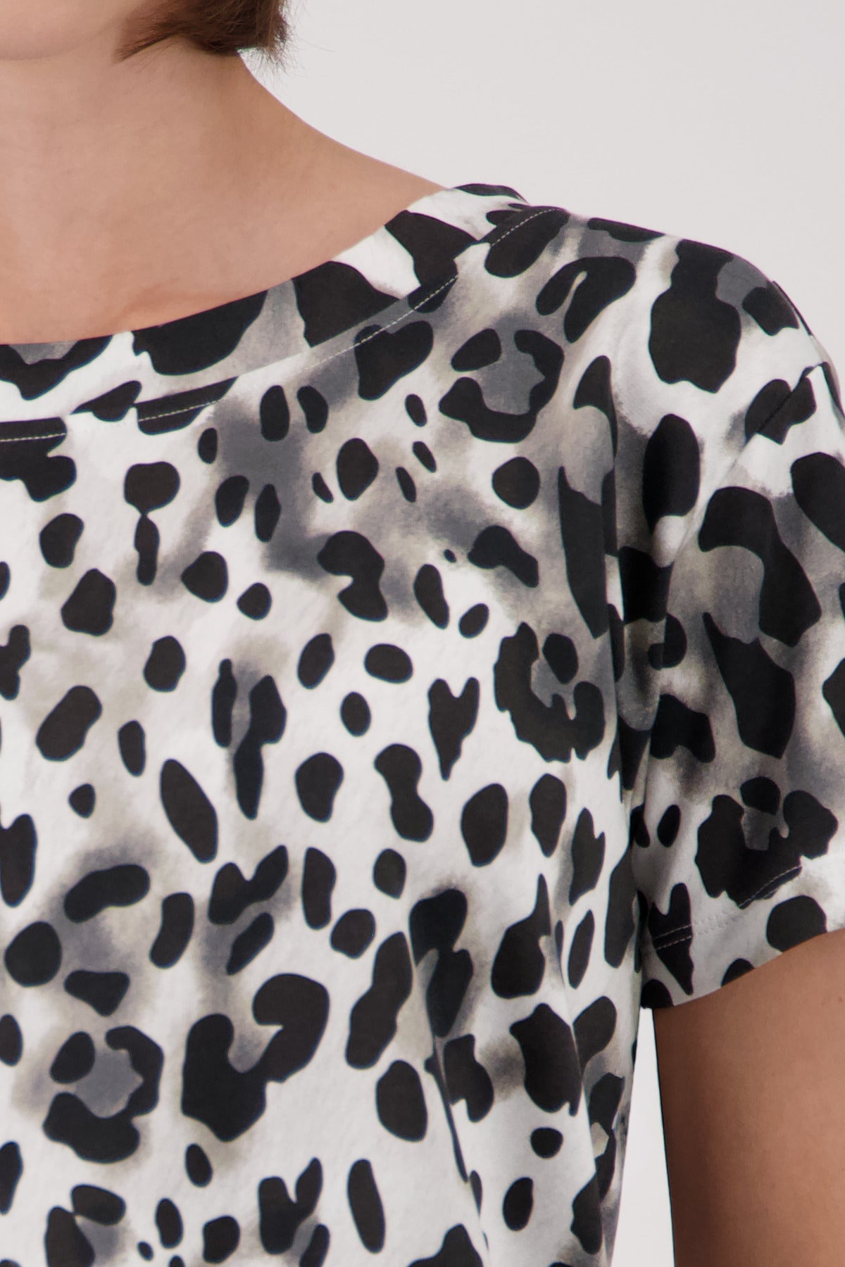 Monari Damen T-Shirts  Coffee Gemu