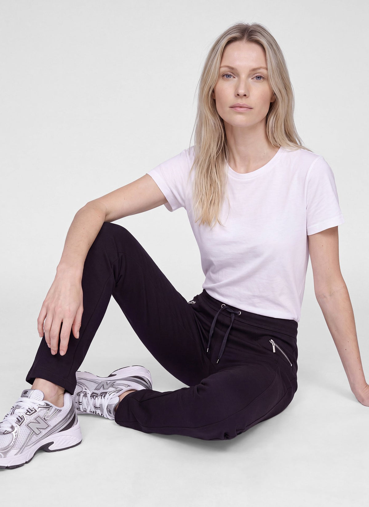 Rabe Damen Hosen Schwarz