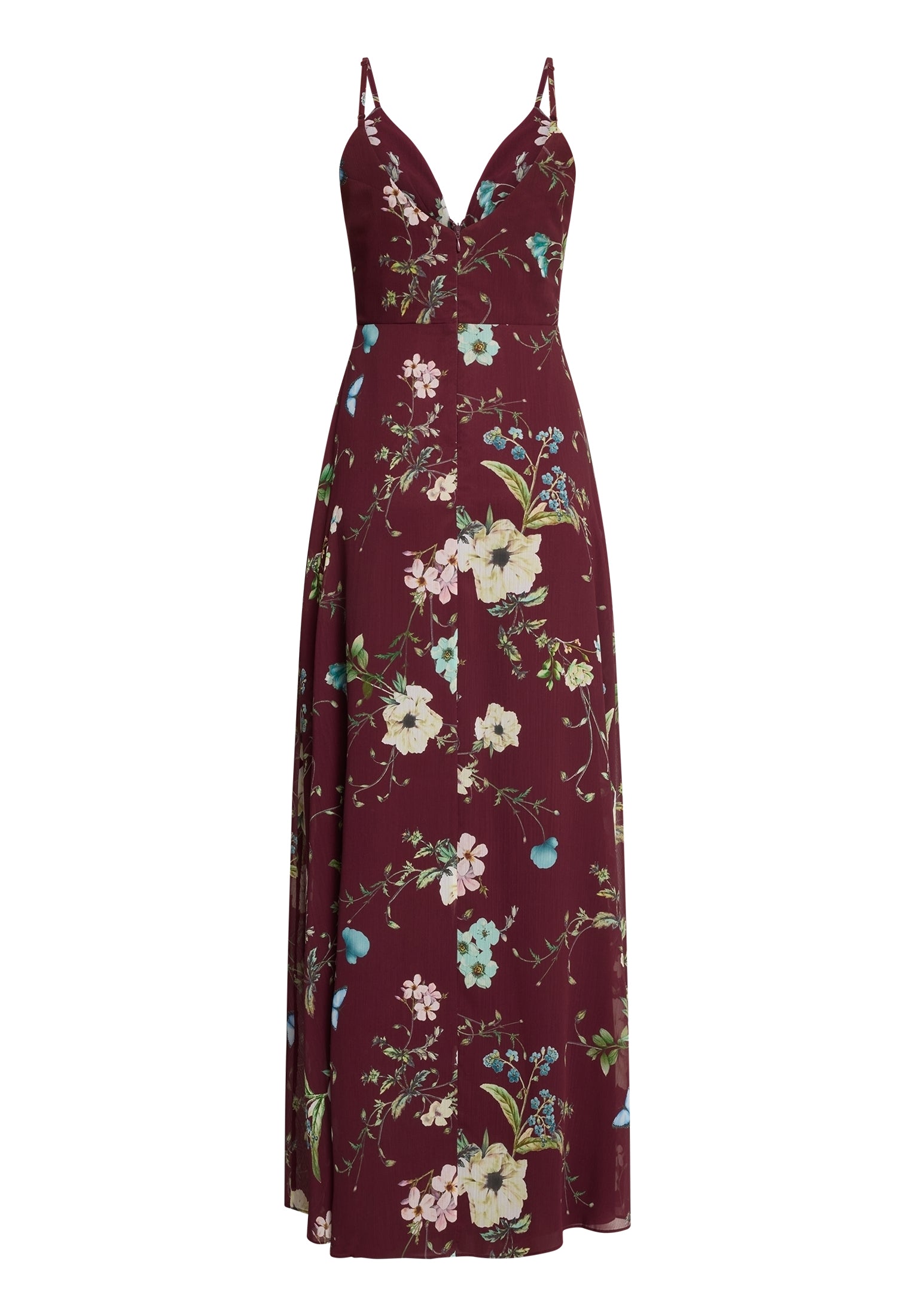 Vera Mont Damen Kleider Dark Red/Green
