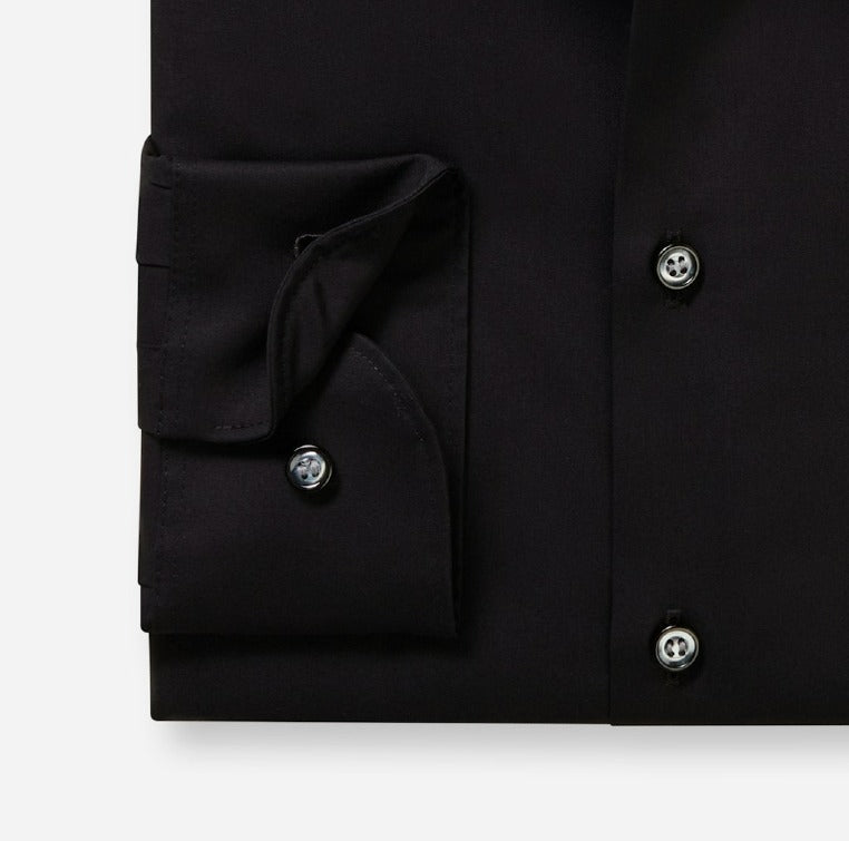 Olymp Herren Hemden lang Schwarz