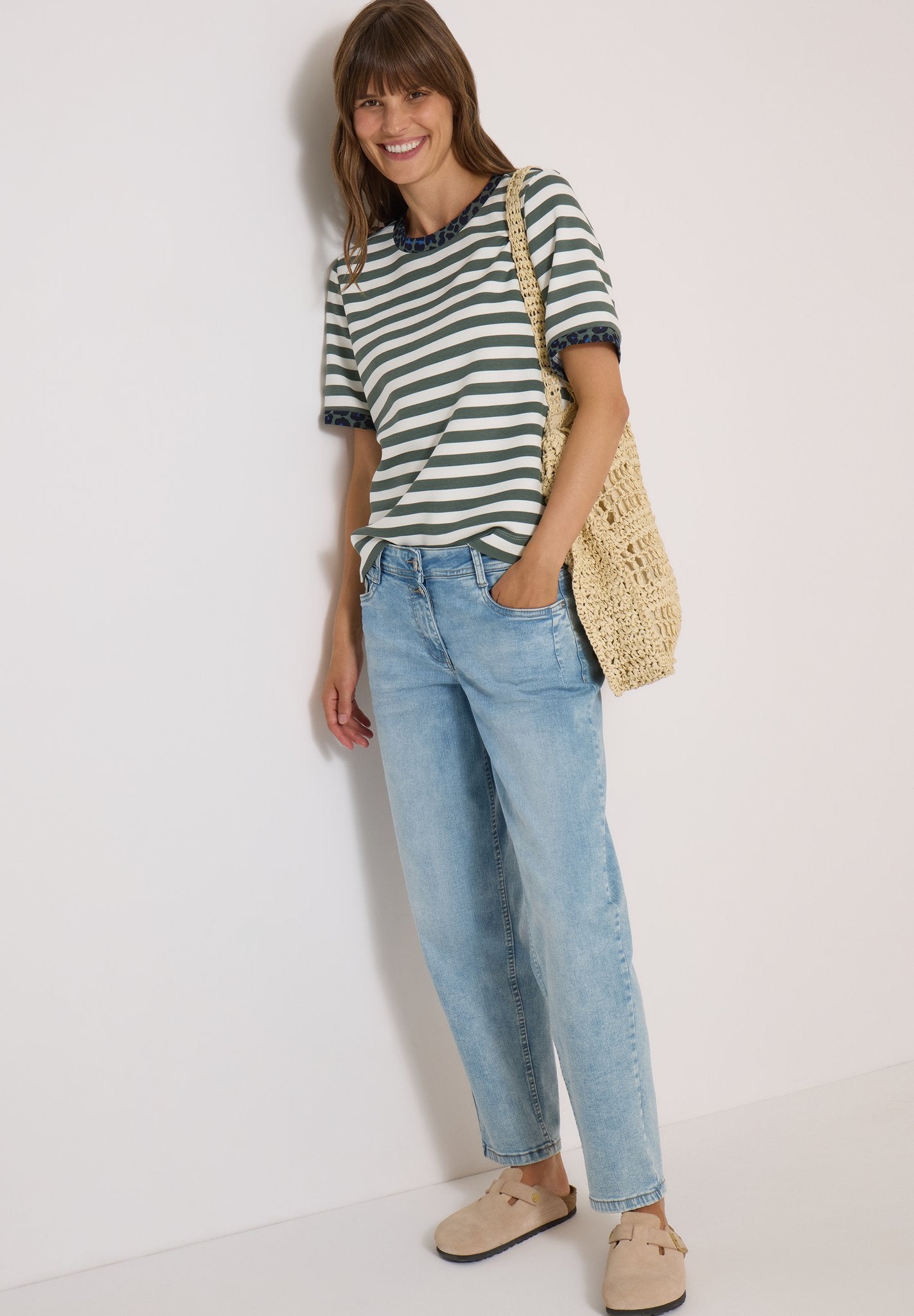Cecil Damen T-Shirts  Dried Oli