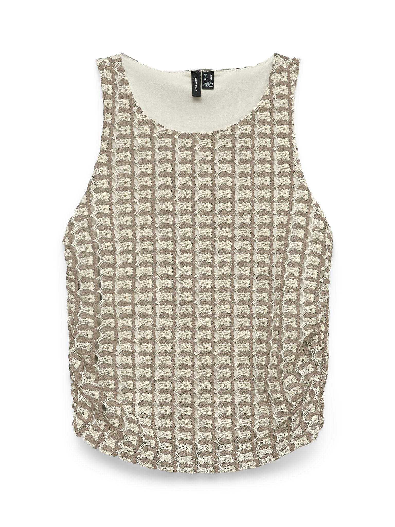 Vero Moda Damen T-Shirts Birch/Silver Mi