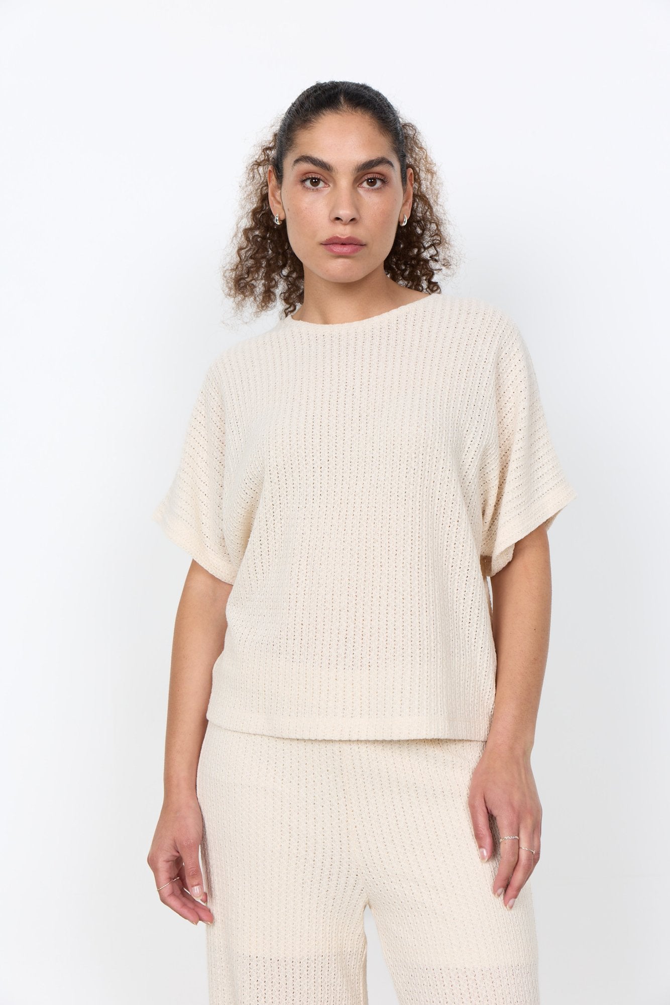 Soya Concept Damen Blusen Cream