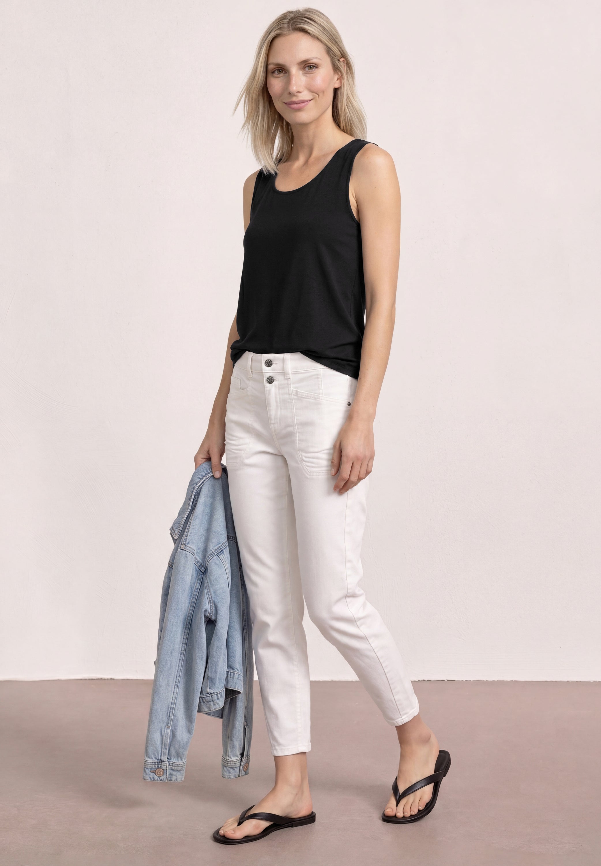 Street One Damen T-Shirts  Black