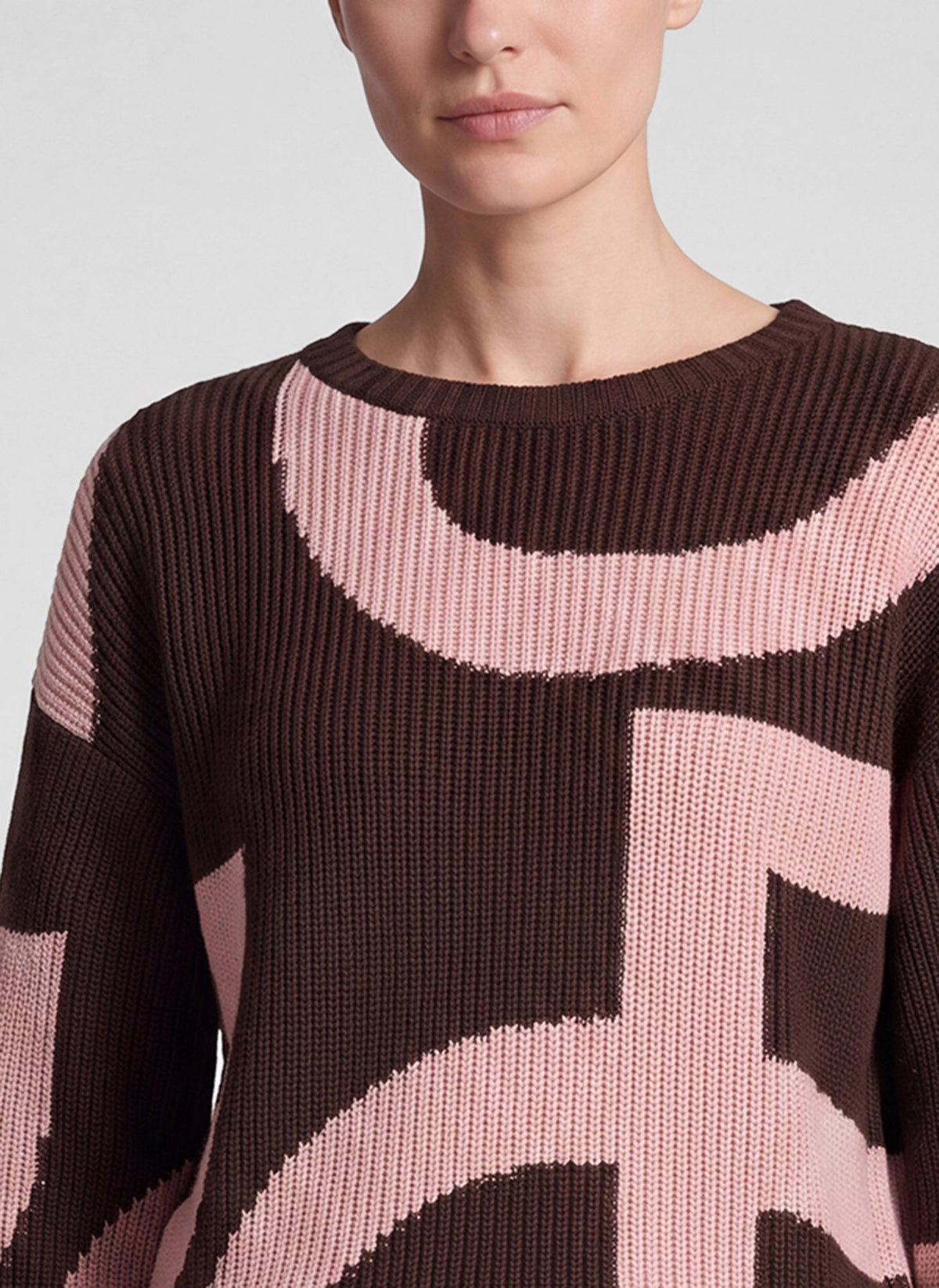 Rabe Damen Pullover Mokka