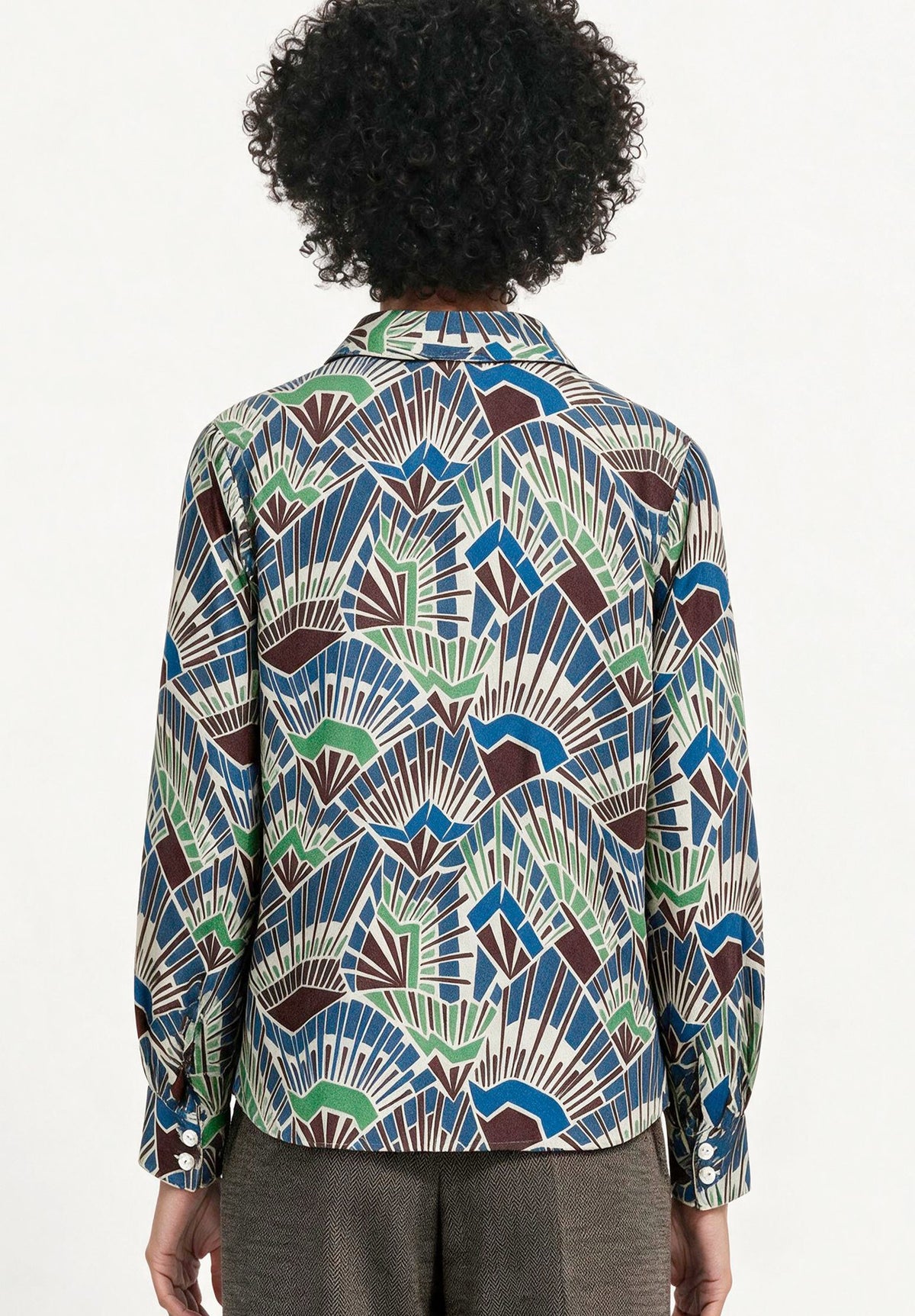 Bianca Damen Blusen Brown Mix
