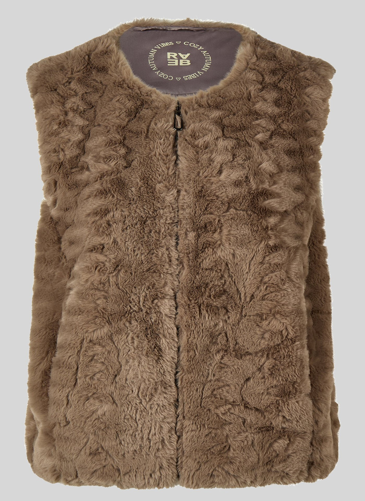 Rabe Damen Indoorwesten Taupe