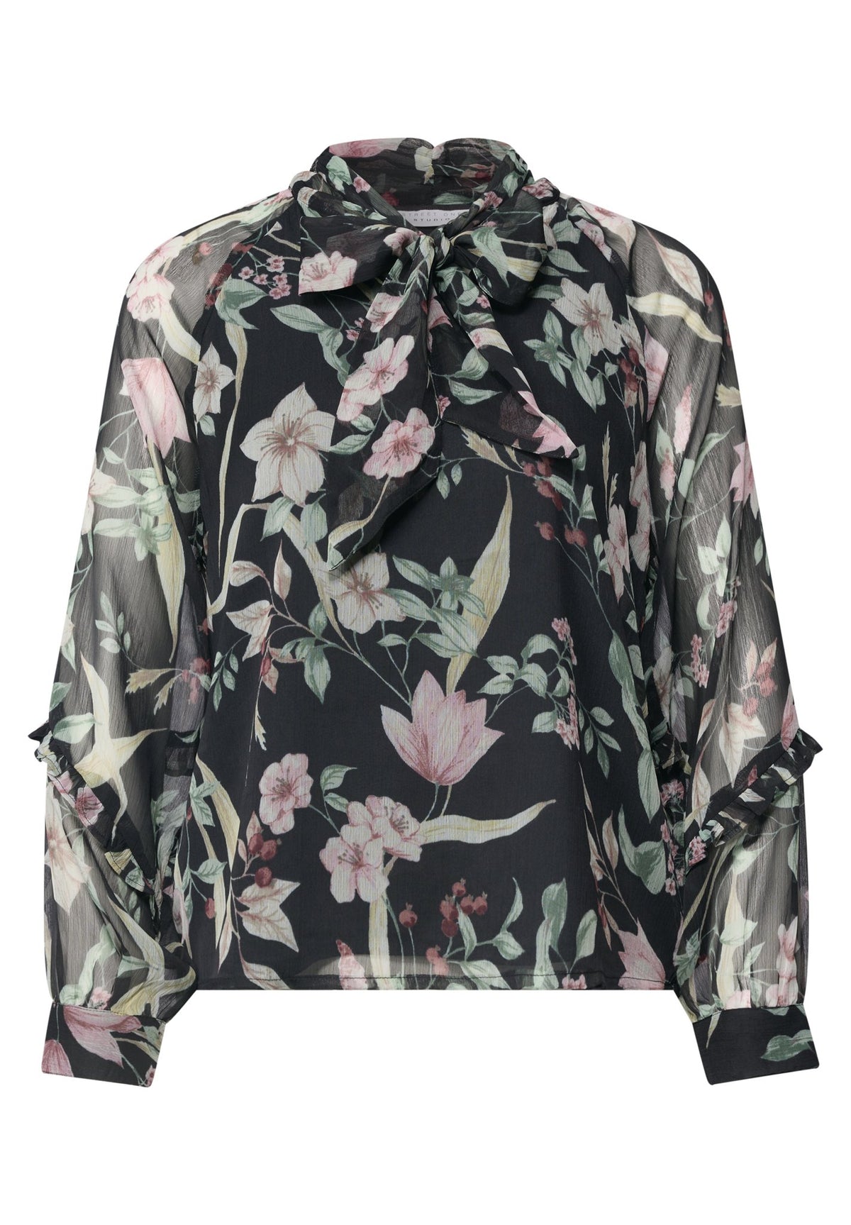 Street One Studio Damen Blusen  Inked Gre