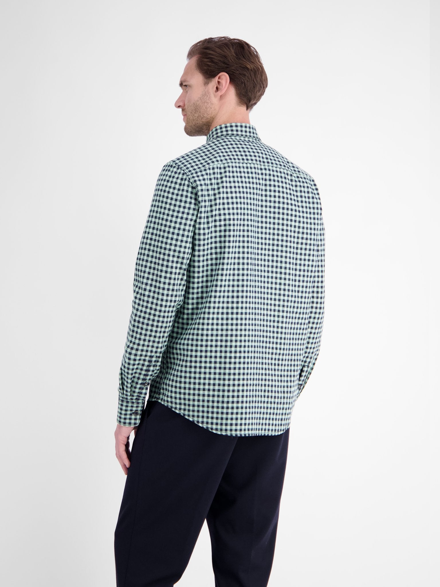 Lerros Herren Hemden Misty Blue