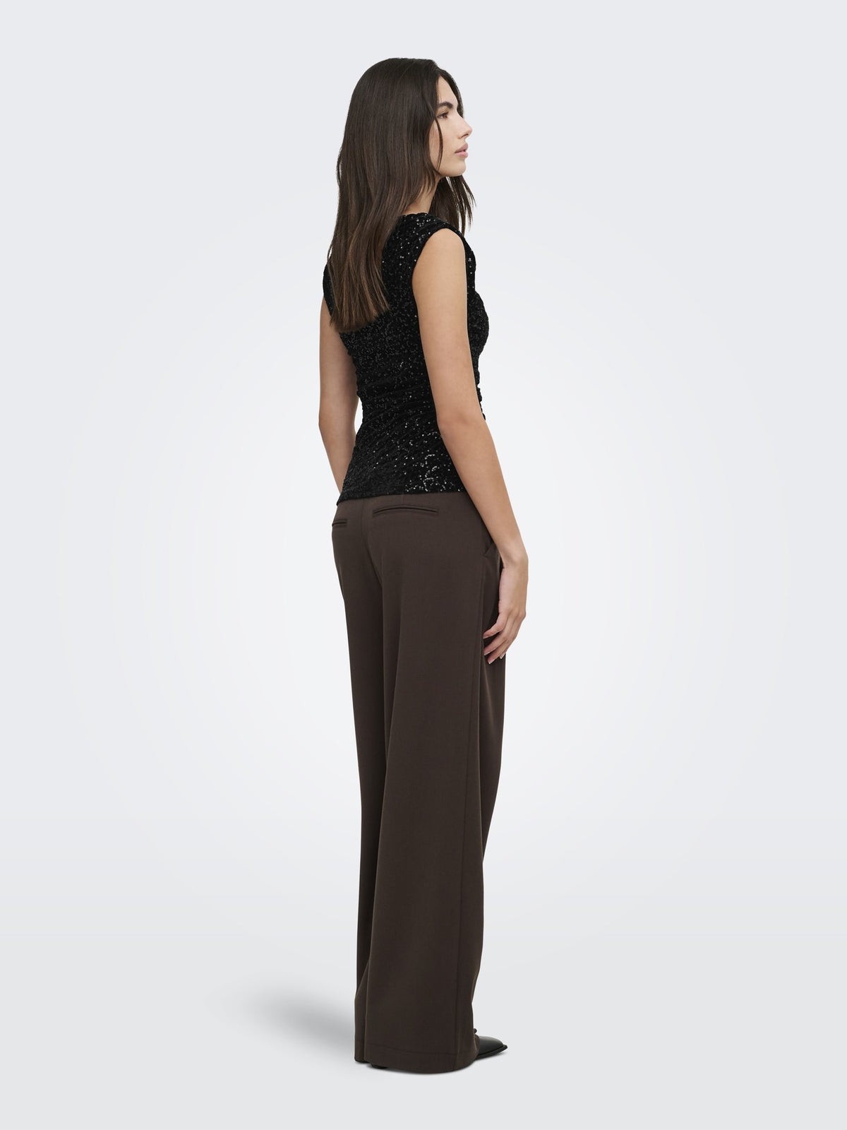 Only Damen Tops Black/Black Seq
