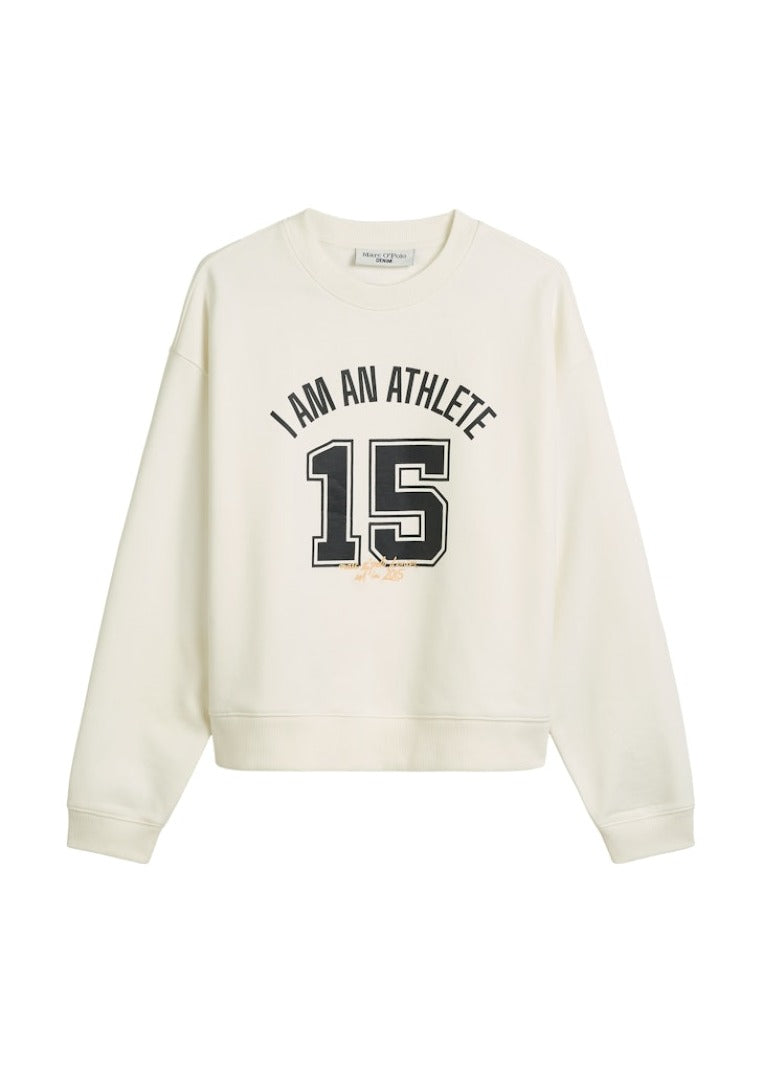 Marc O`Polo denim Damen Sweatshirts Silky White